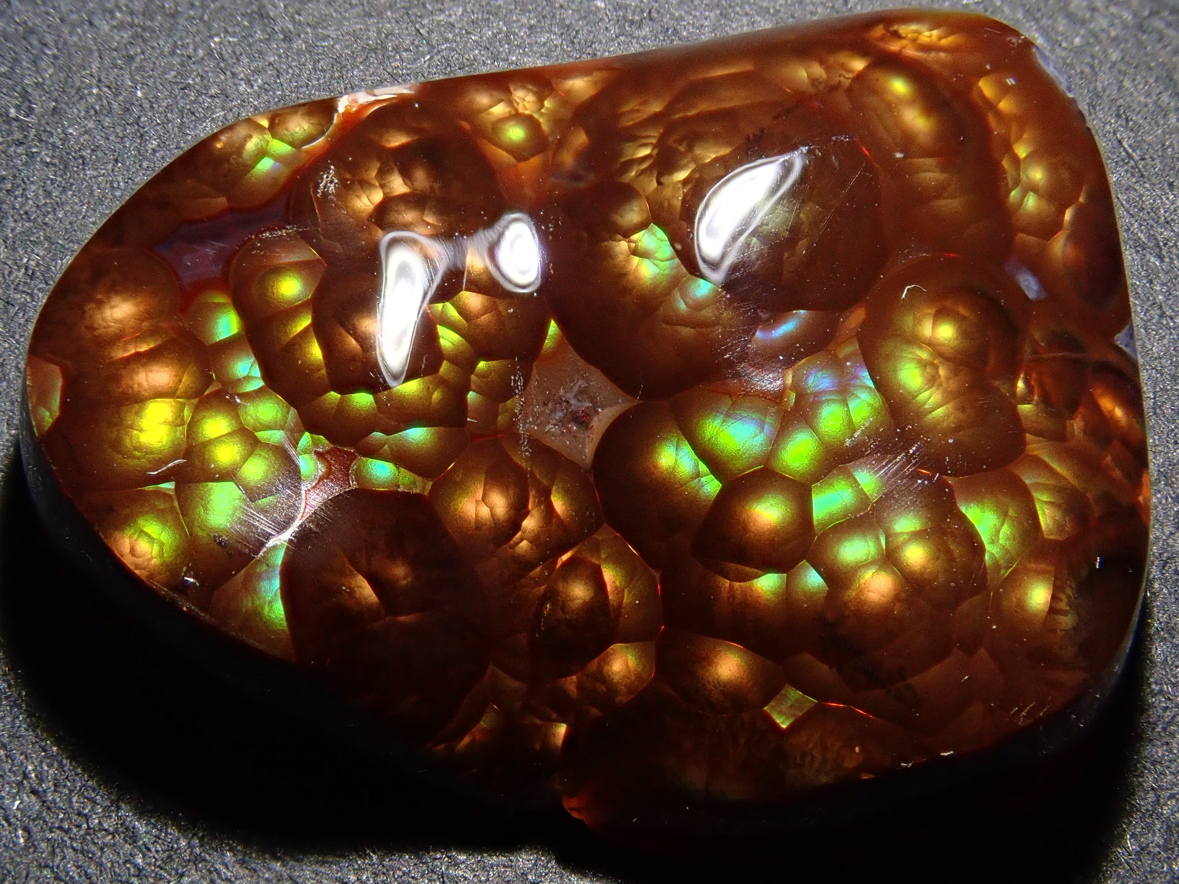 [12/6 22:00] Mexican Fire Agate 14.193ct Loose Stone