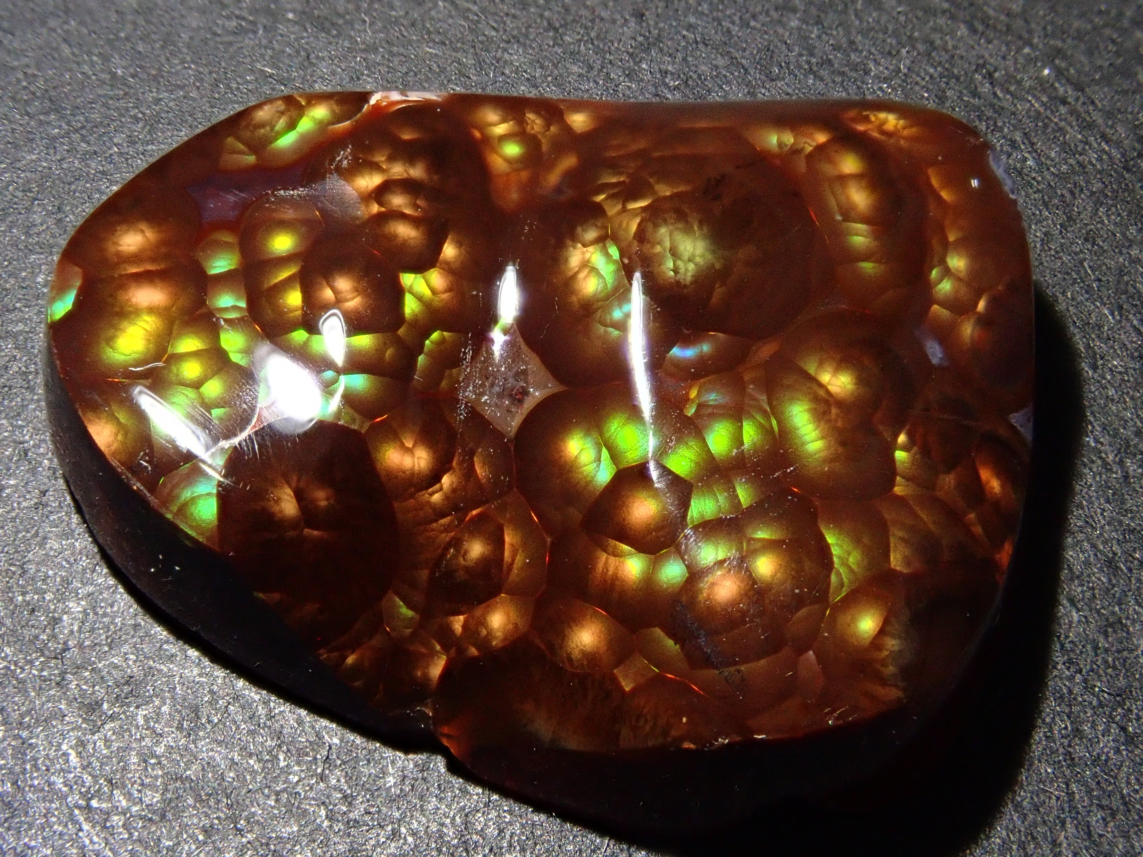 [12/6 22:00] Mexican Fire Agate 14.193ct Loose Stone