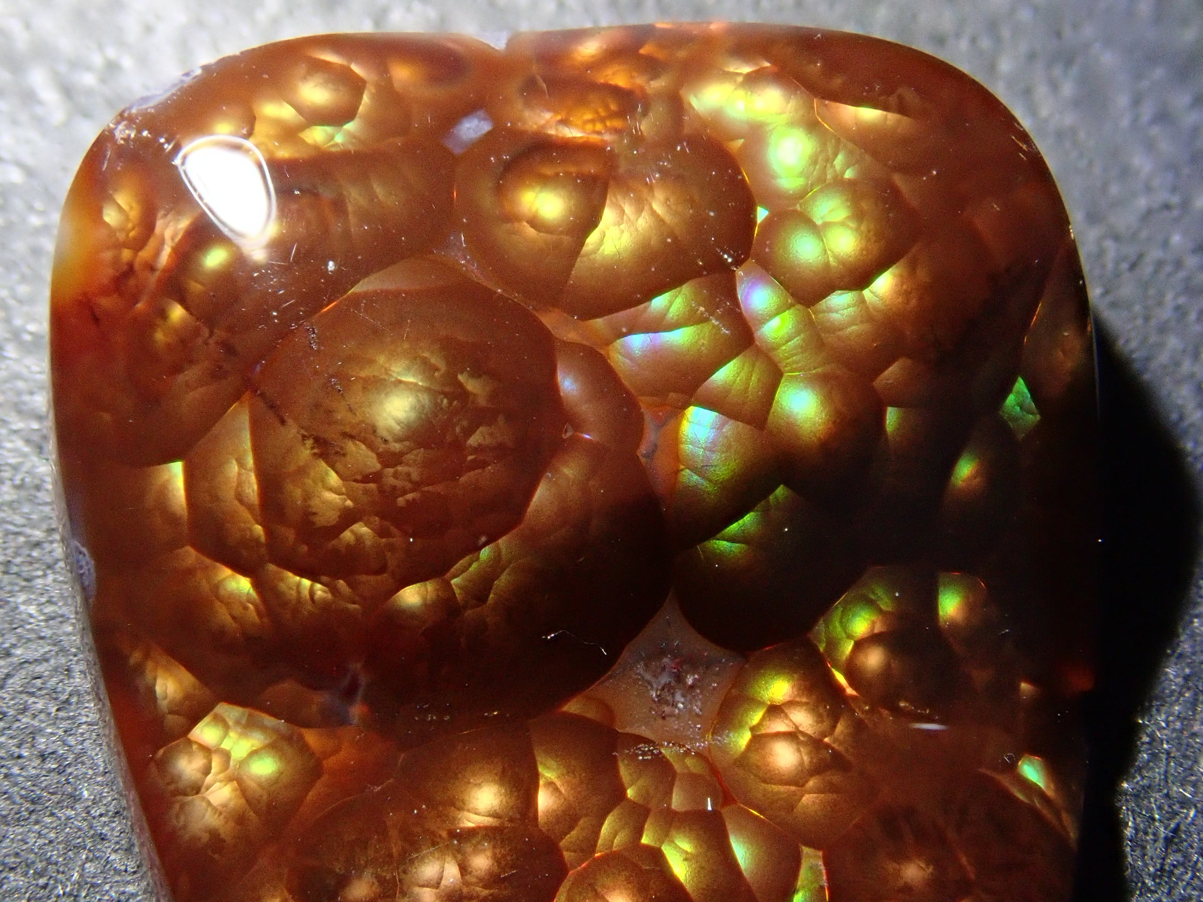 [12/6 22:00] Mexican Fire Agate 14.193ct Loose Stone