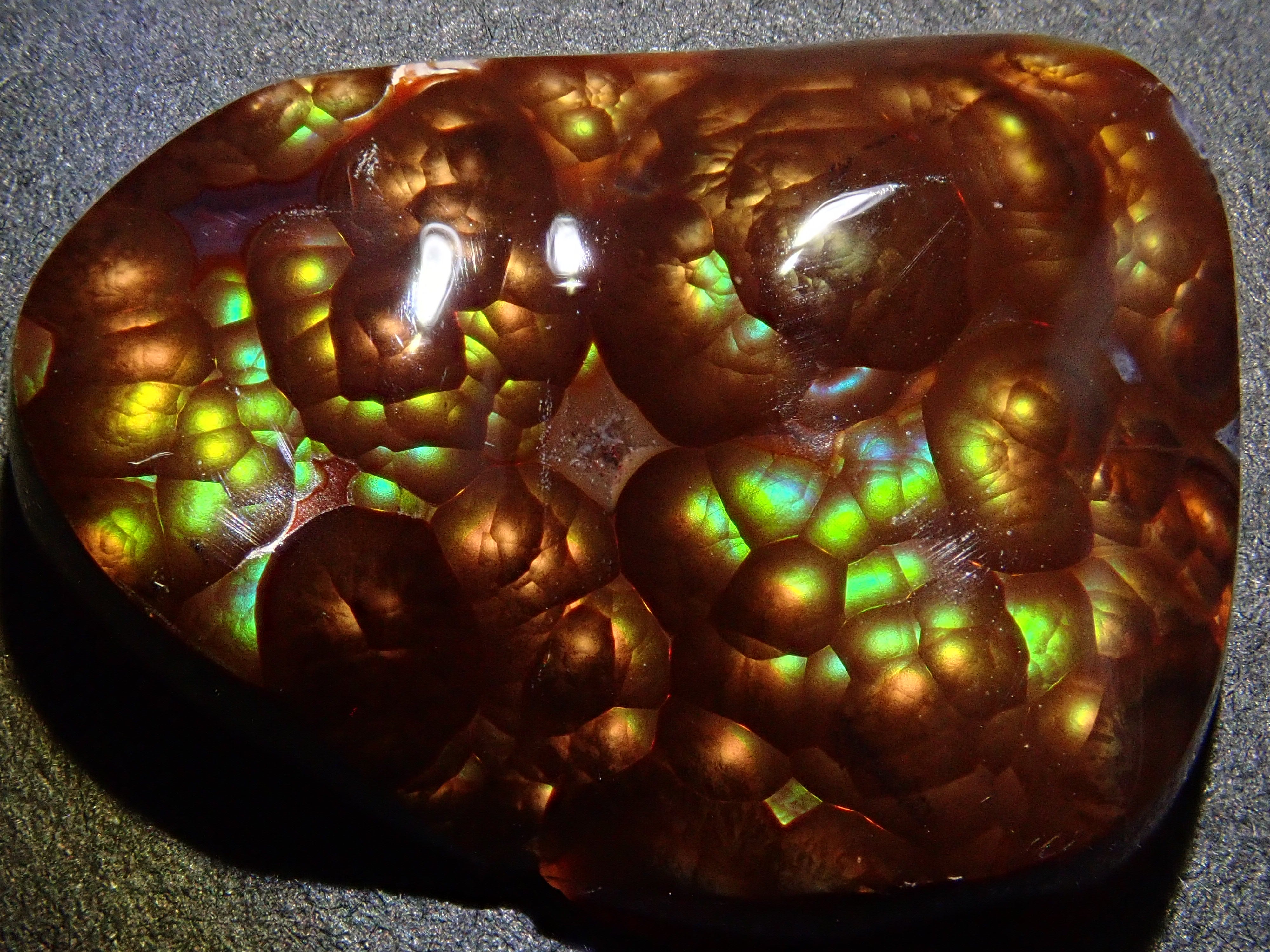 [12/6 22:00] Mexican Fire Agate 14.193ct Loose Stone