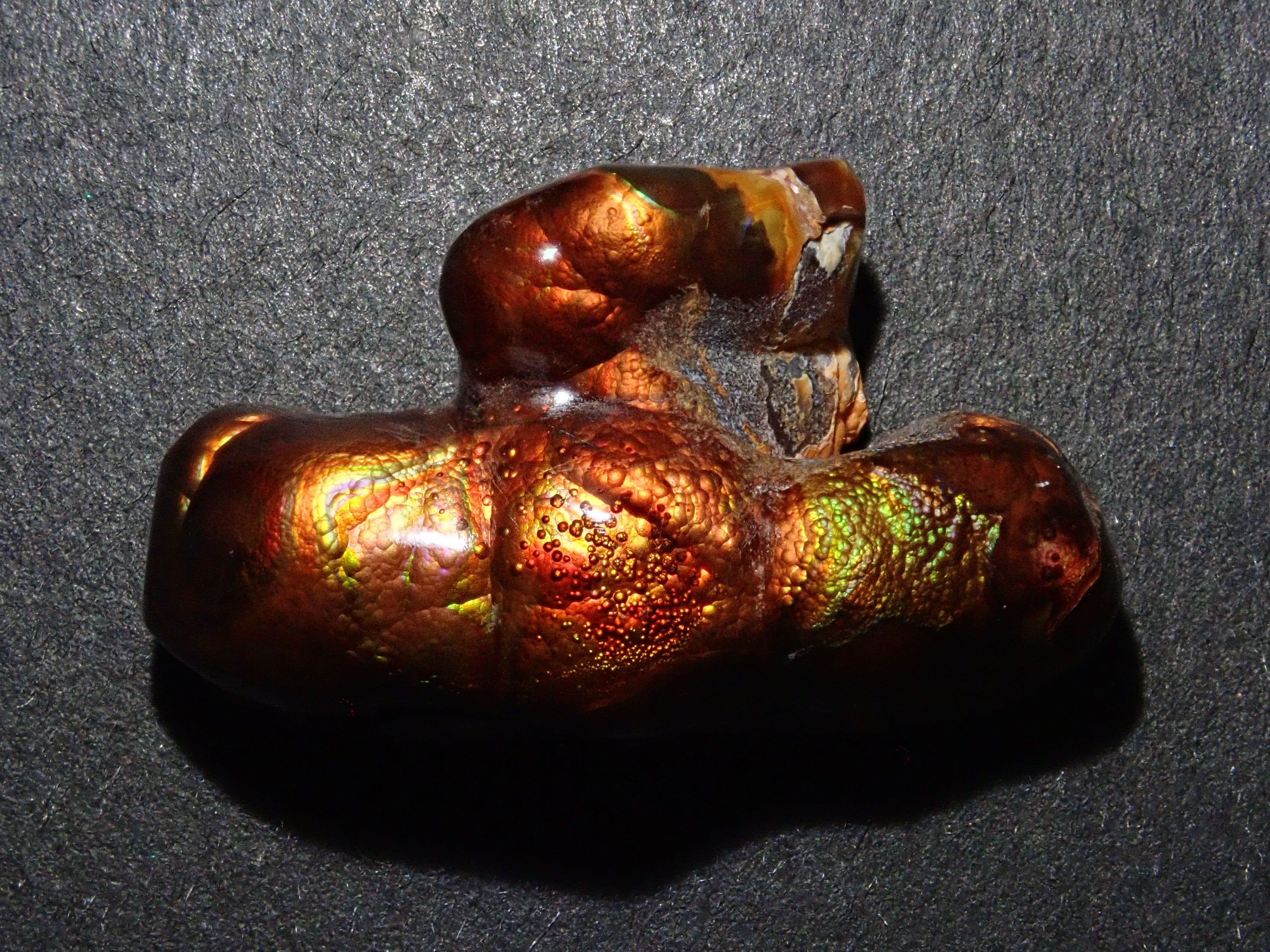 [12/6 22:00] Mexican Fire Agate 17.936ct Loose Stone