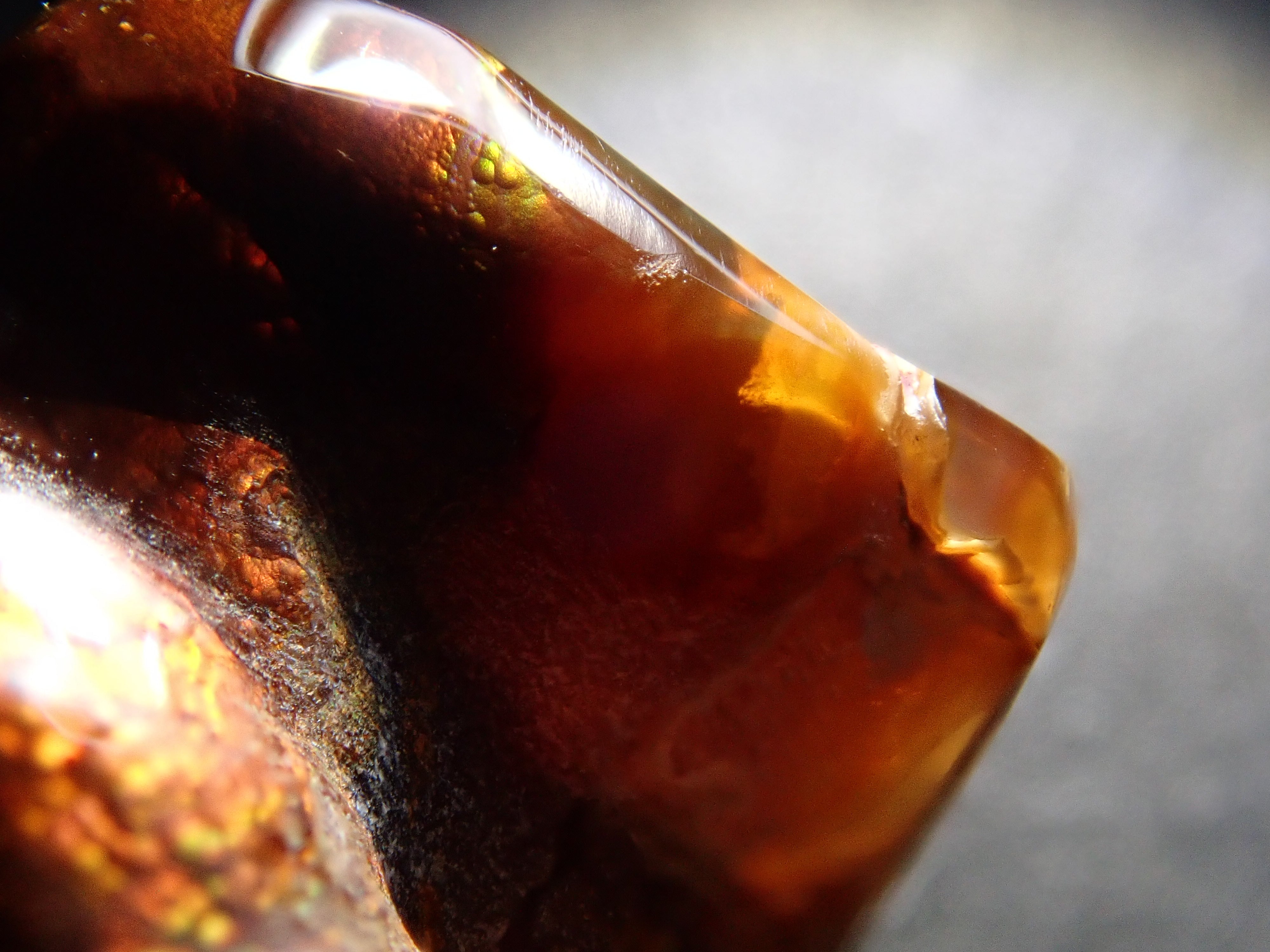 [12/6 22:00] Mexican Fire Agate 17.936ct Loose Stone