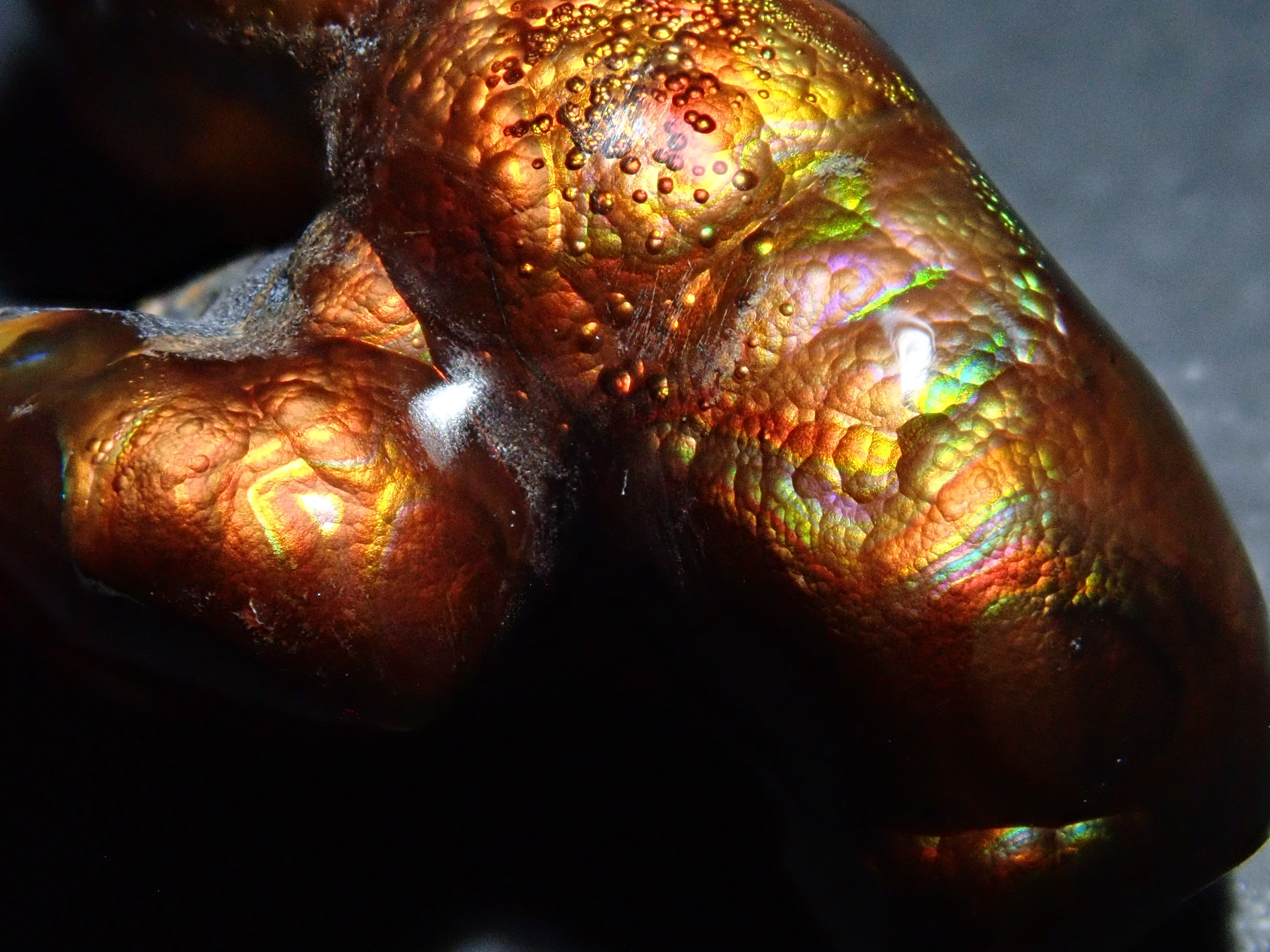 メキシコ産ファイアーアゲート 17.936ctルース