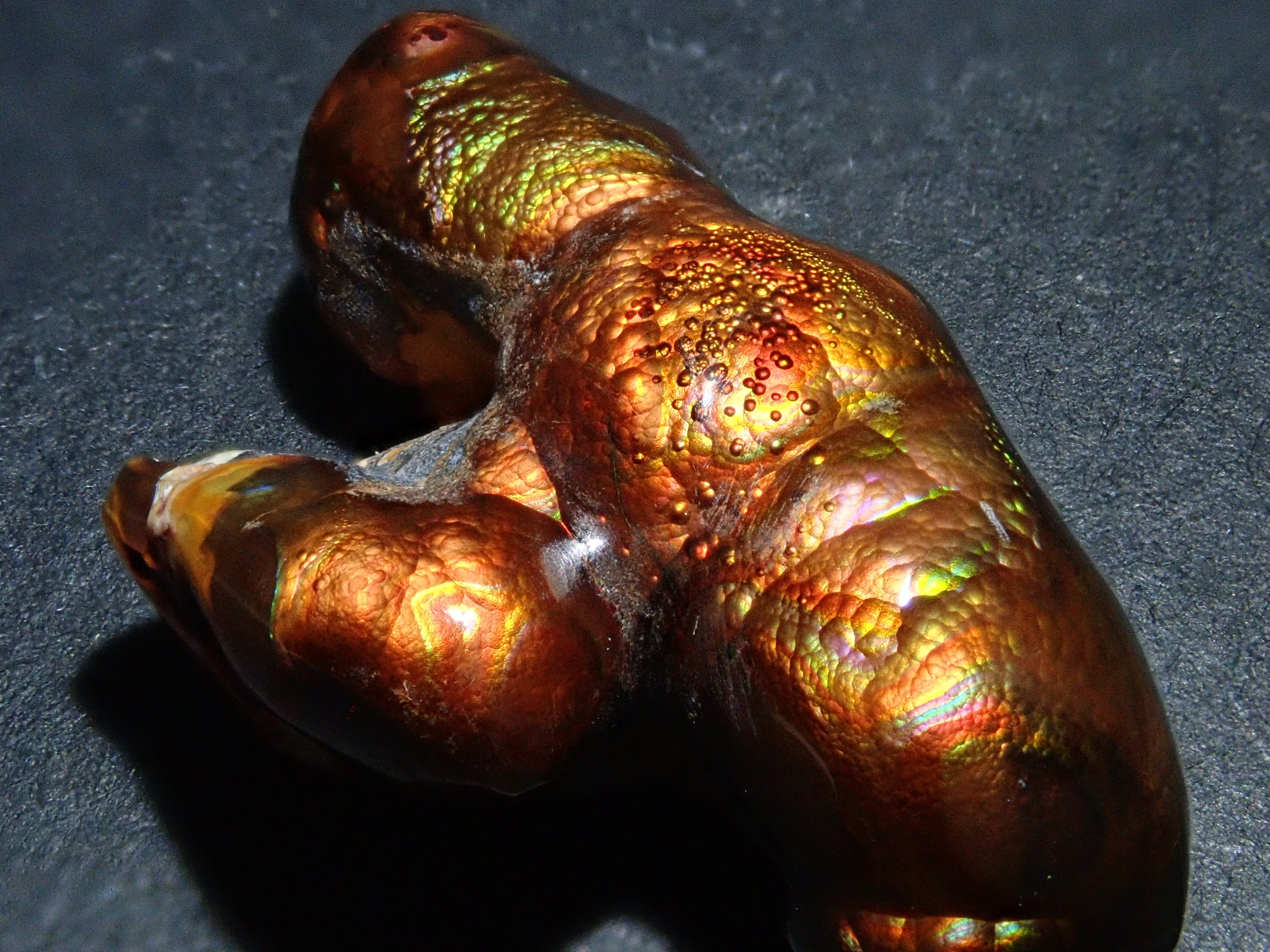 [12/6 22:00] Mexican Fire Agate 17.936ct Loose Stone