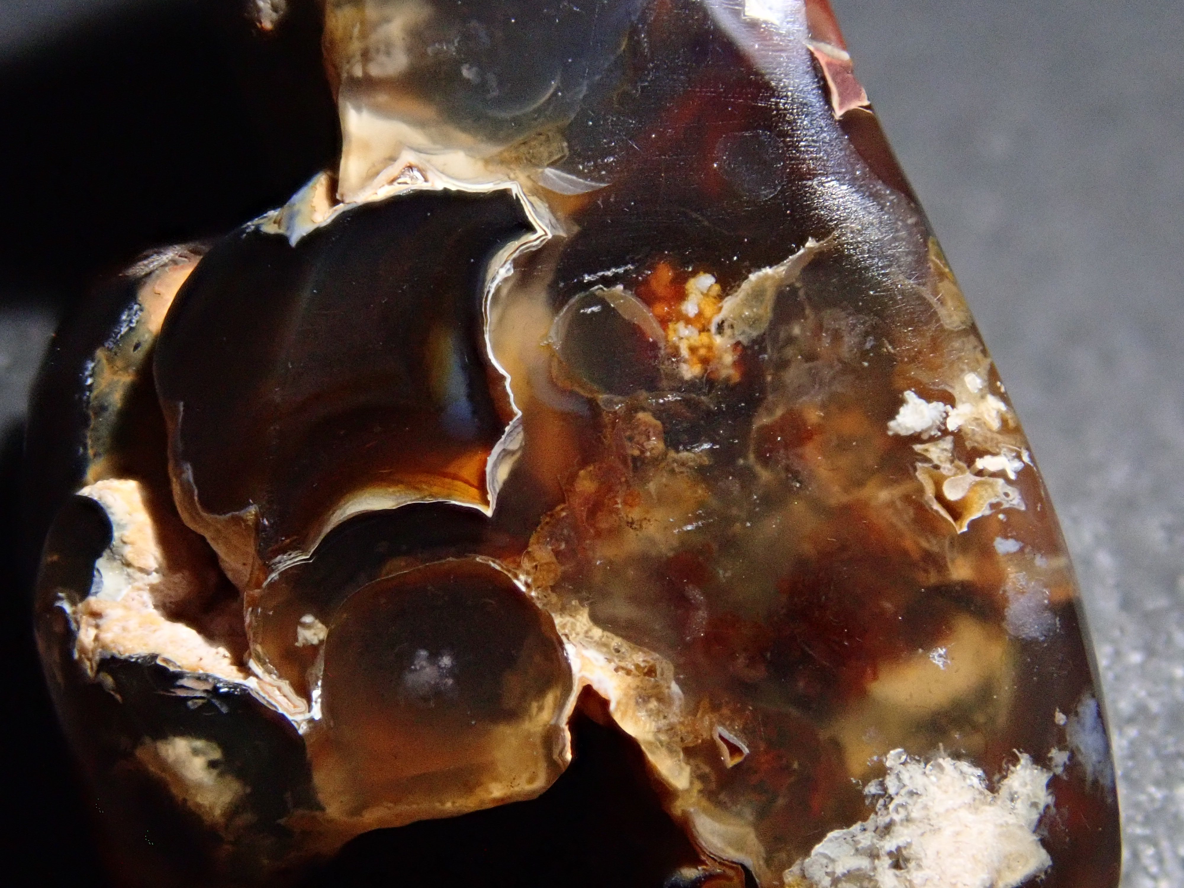 [12/6 22:00] Mexican Fire Agate 17.936ct Loose Stone
