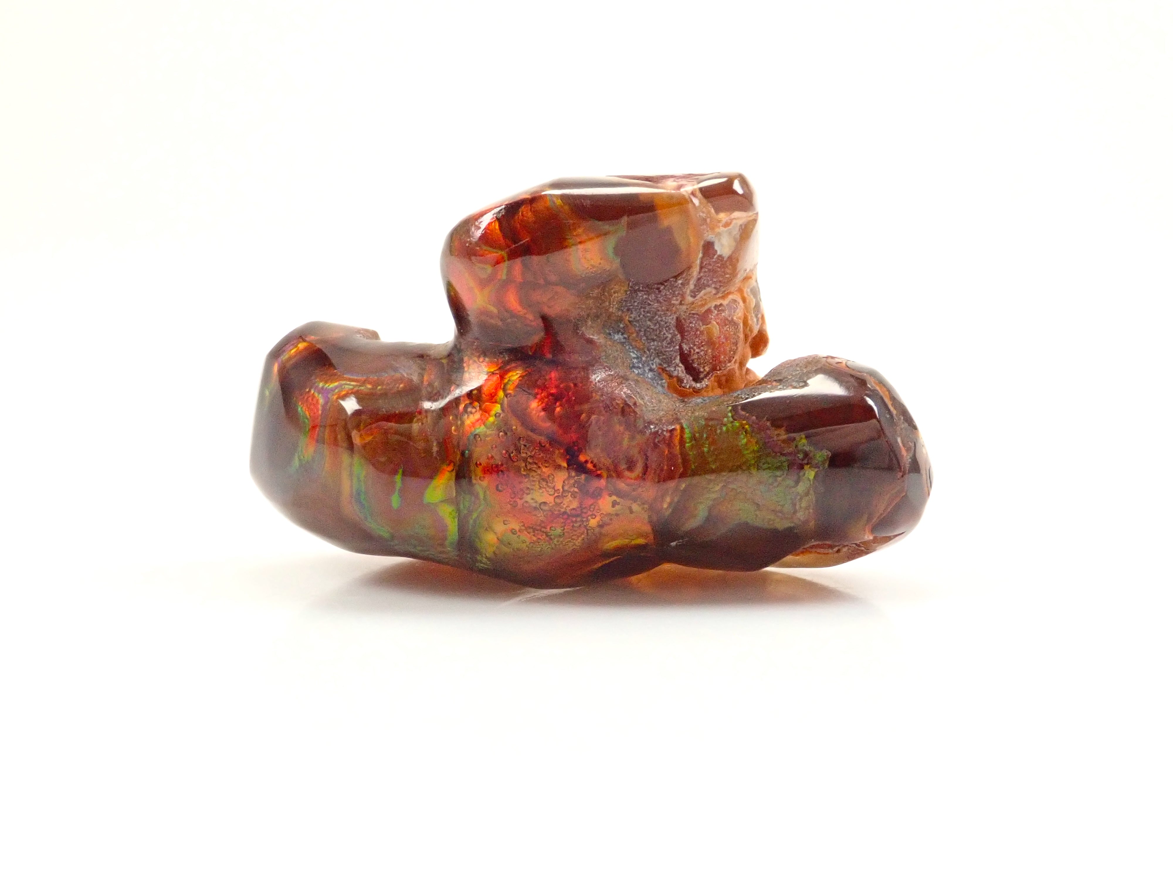 [12/6 22:00] Mexican Fire Agate 17.936ct Loose Stone