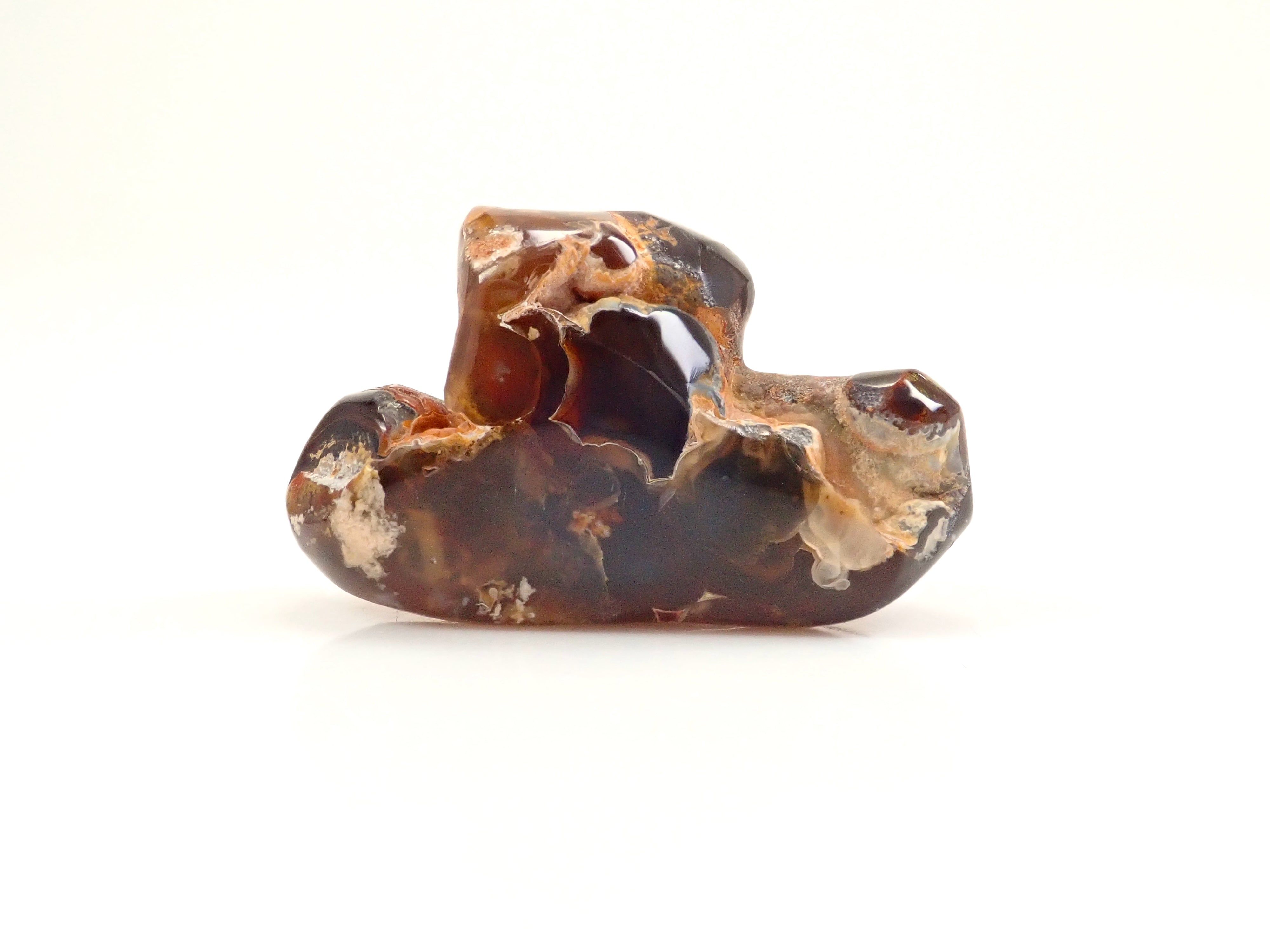 [12/6 22:00] Mexican Fire Agate 17.936ct Loose Stone