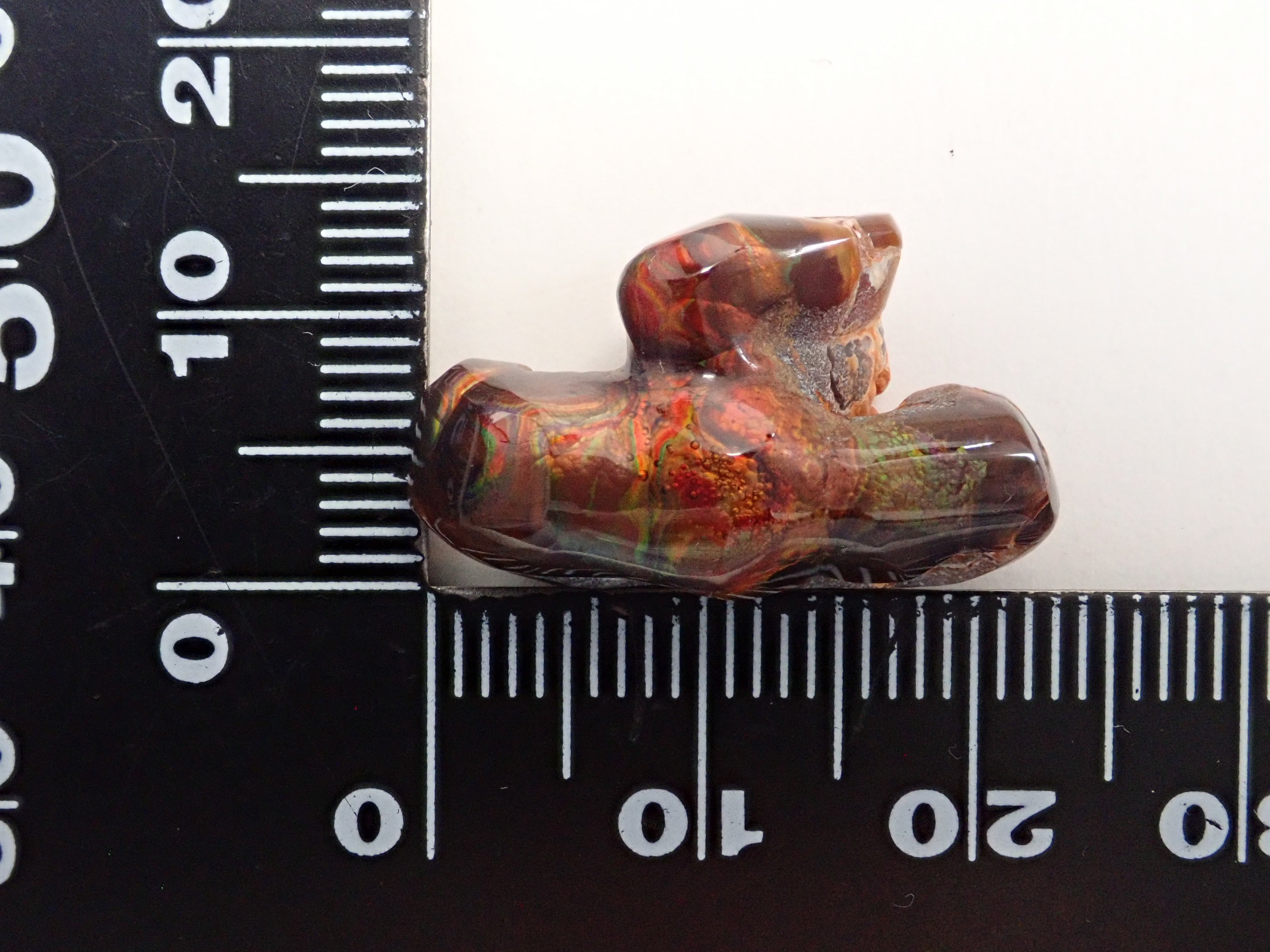 [12/6 22:00] Mexican Fire Agate 17.936ct Loose Stone