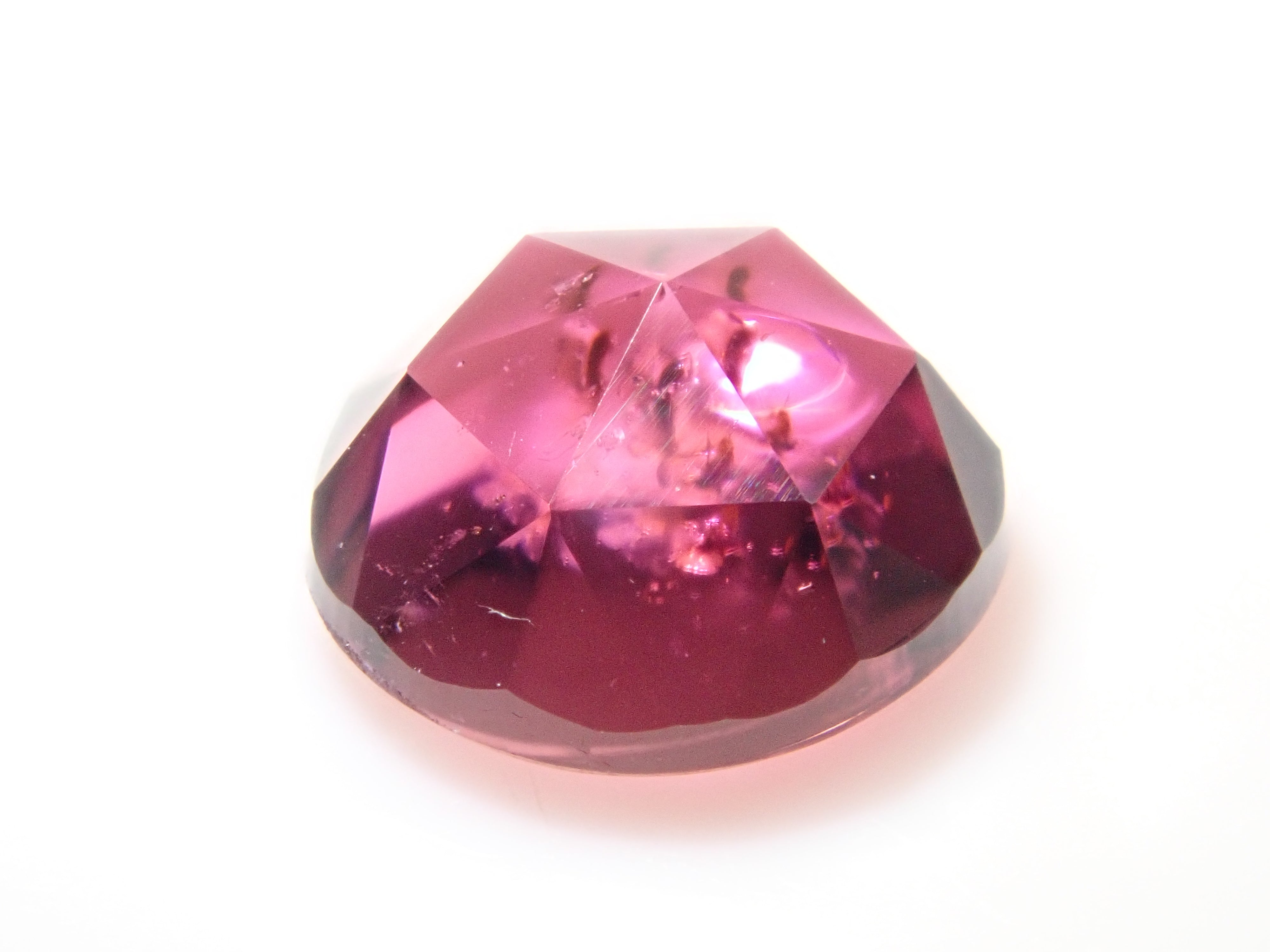 【12/10 22時販売】ブラジル産ピンクトルマリン 5.0mm/0.484ctルース（ローズカット）