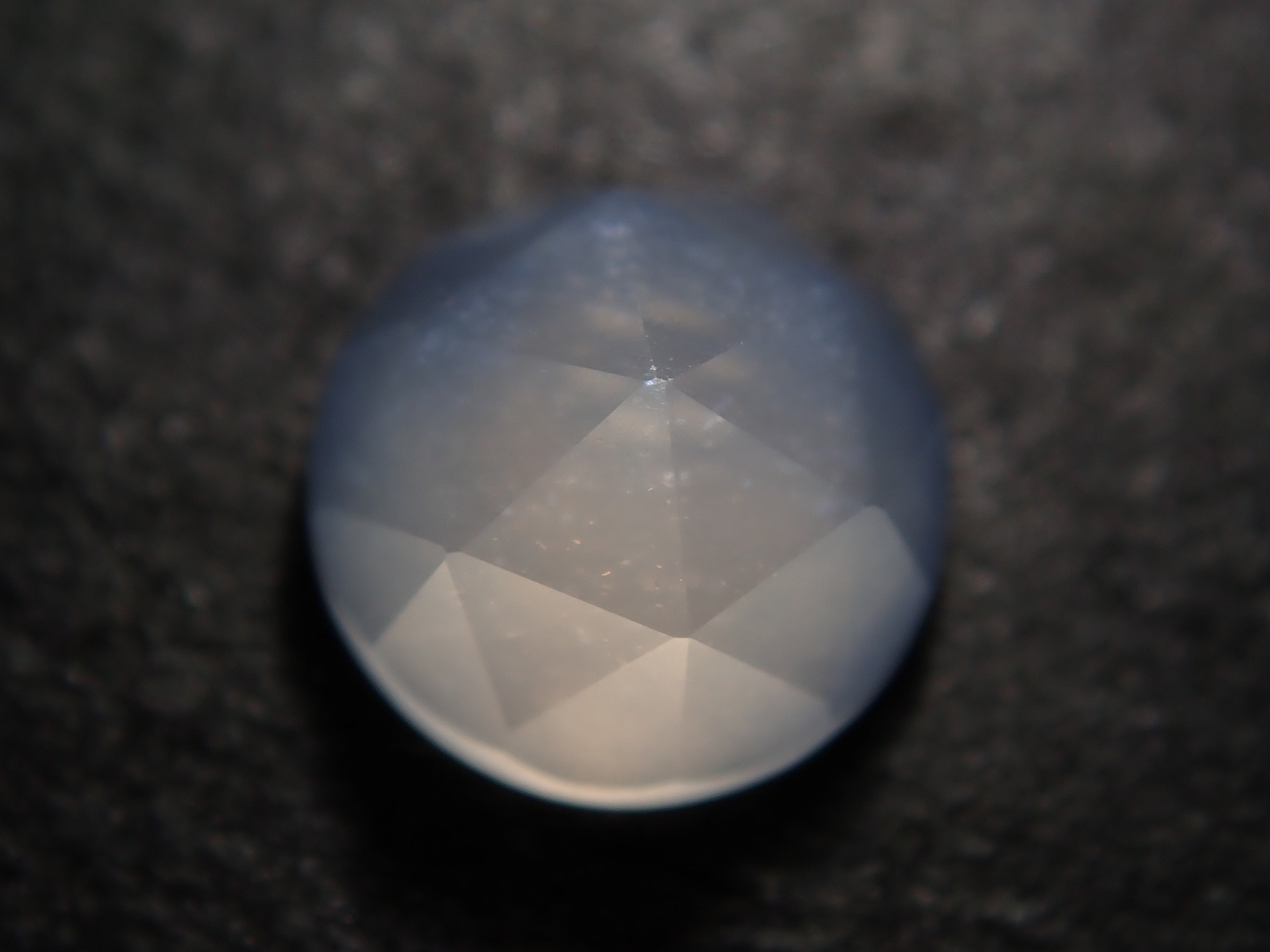 [12/10 22:00 Sale] Indian Moonstone 5.0mm/0.474ct Loose Stone (Rose Cut)
