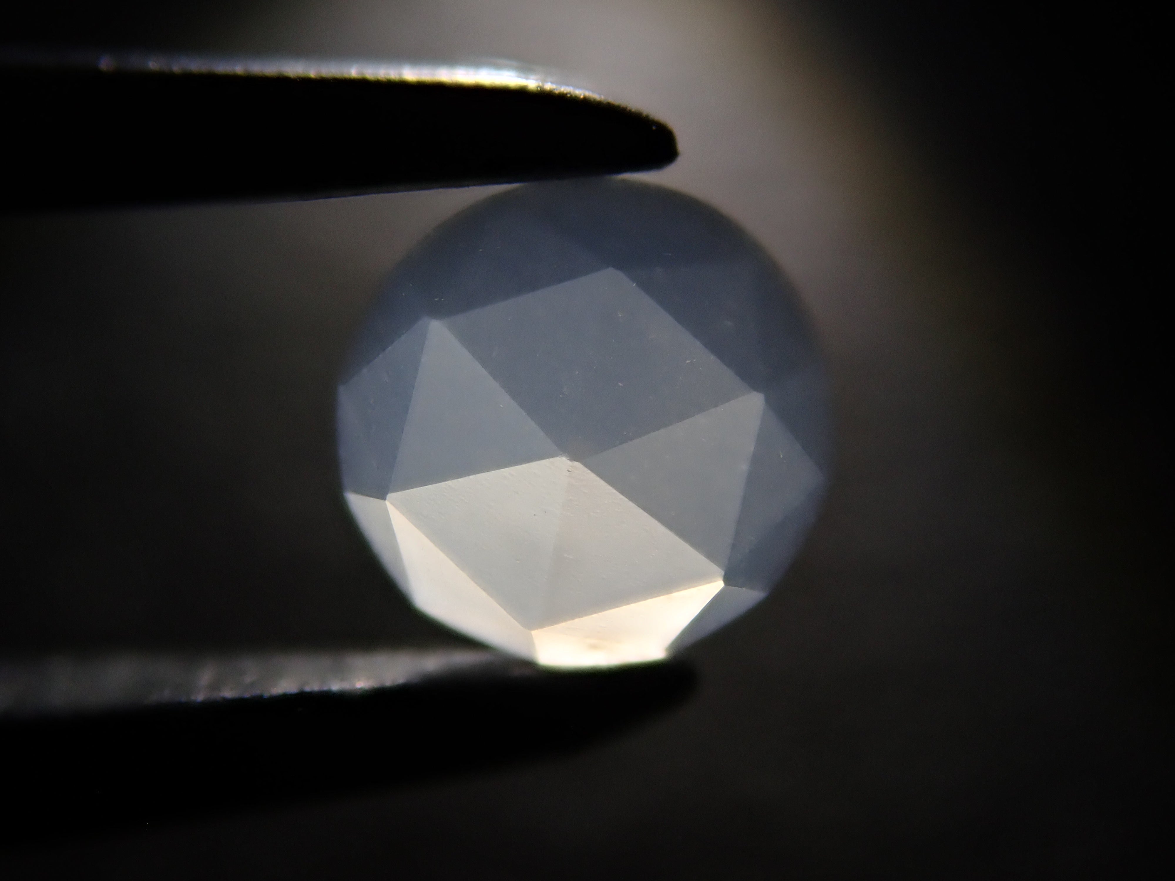 [12/10 22:00 Sale] Indian Moonstone 5.0mm/0.474ct Loose Stone (Rose Cut)