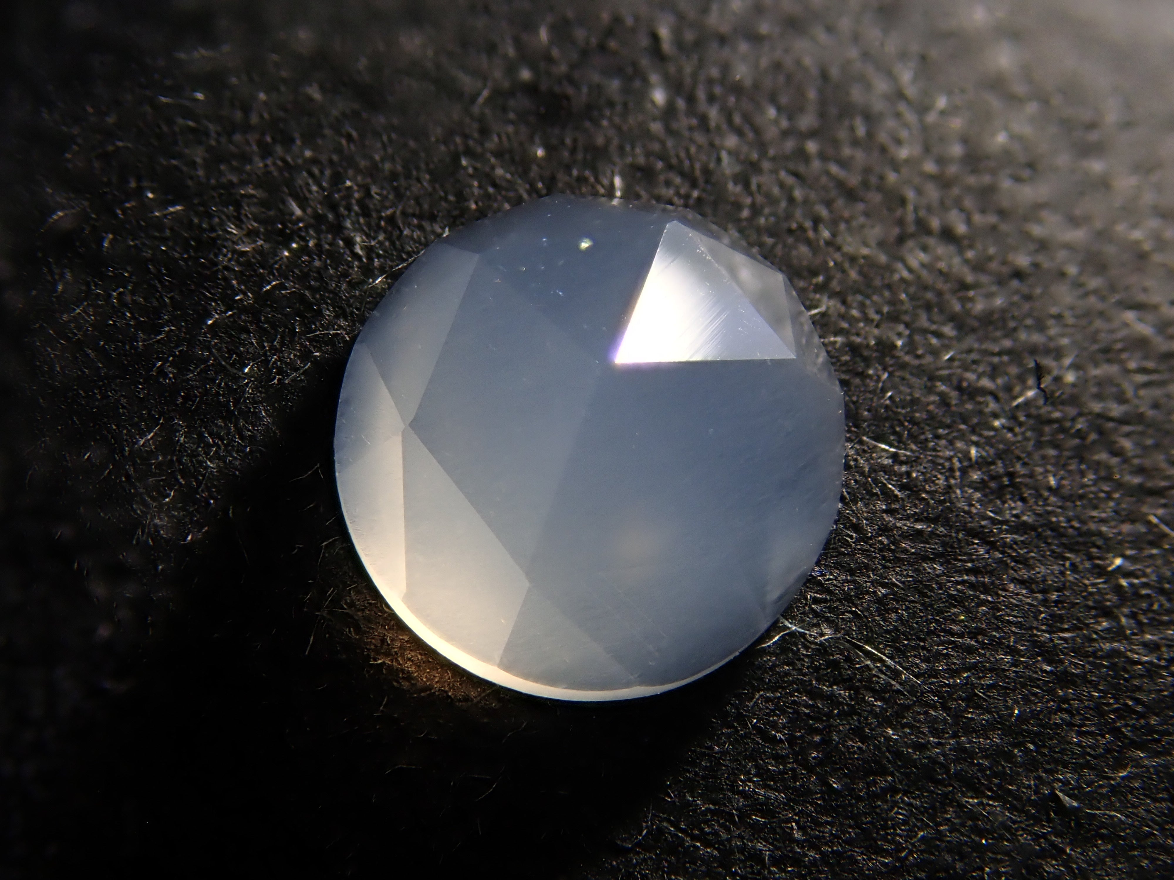[12/10 22:00 Sale] Indian Moonstone 5.0mm/0.474ct Loose Stone (Rose Cut)