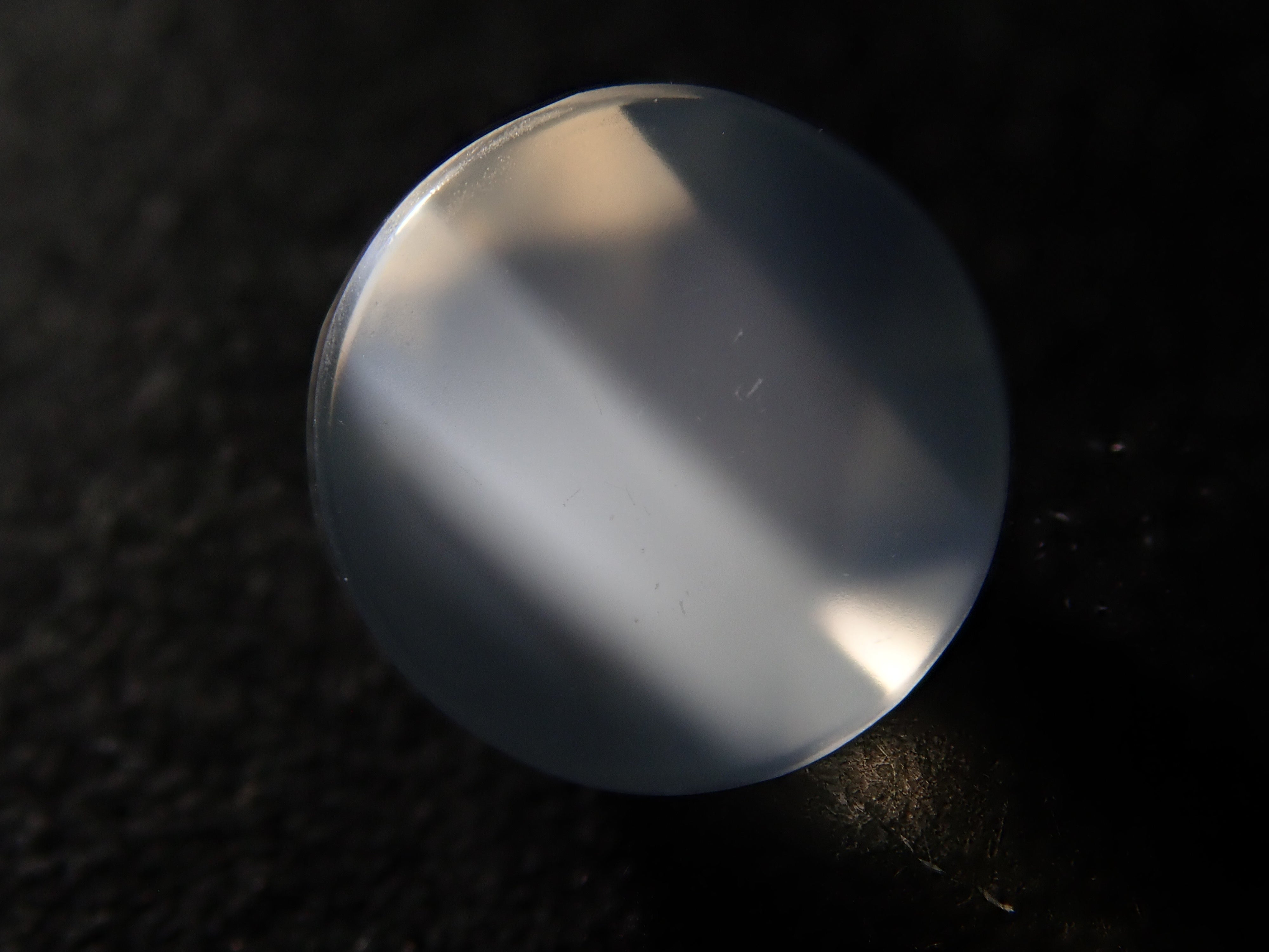 [12/10 22:00 Sale] Indian Moonstone 6.1mm/0.878ct Loose Stone (Rose Cut)