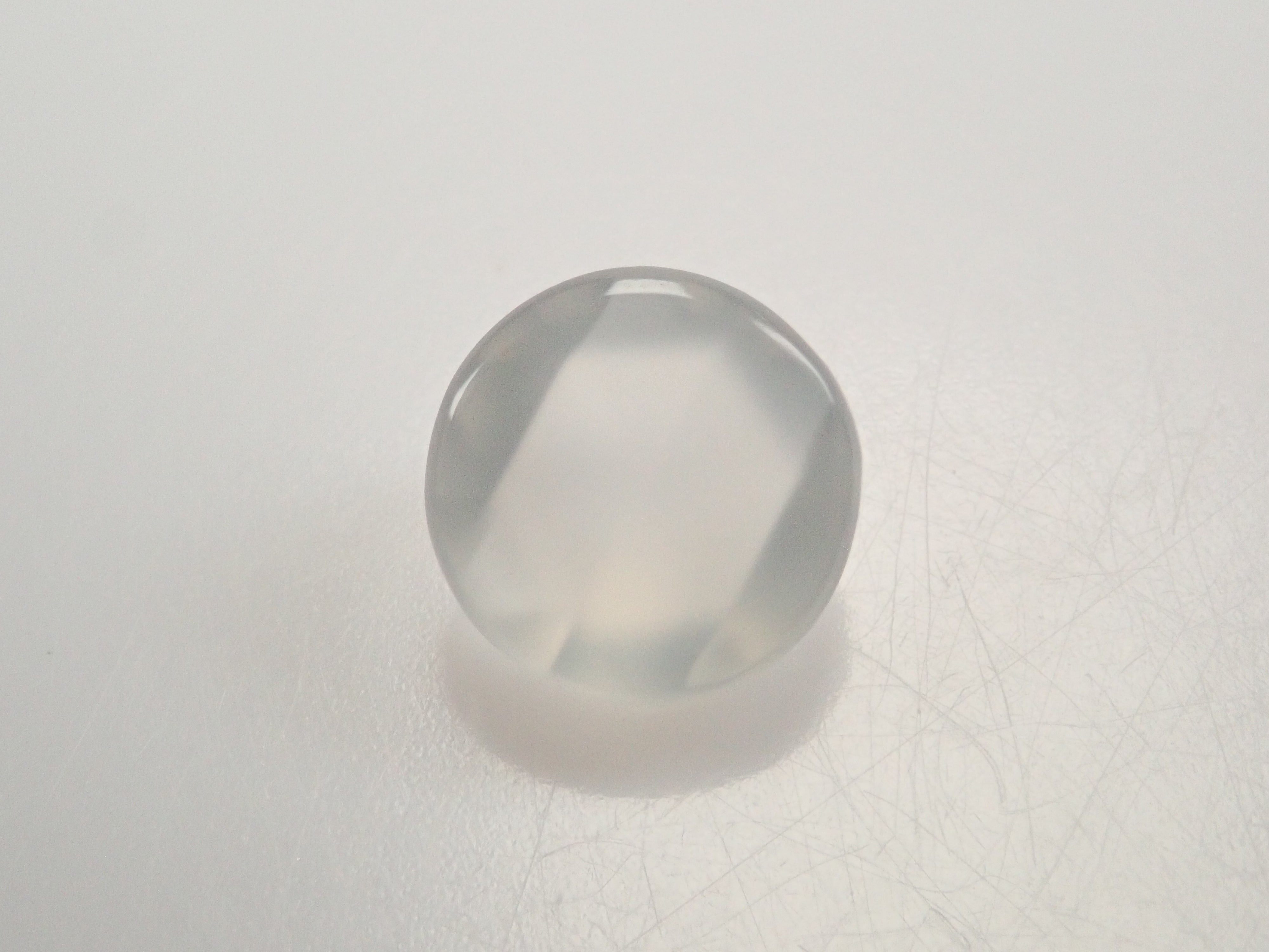 [12/10 22:00 Sale] Indian Moonstone 6.1mm/0.878ct Loose Stone (Rose Cut)