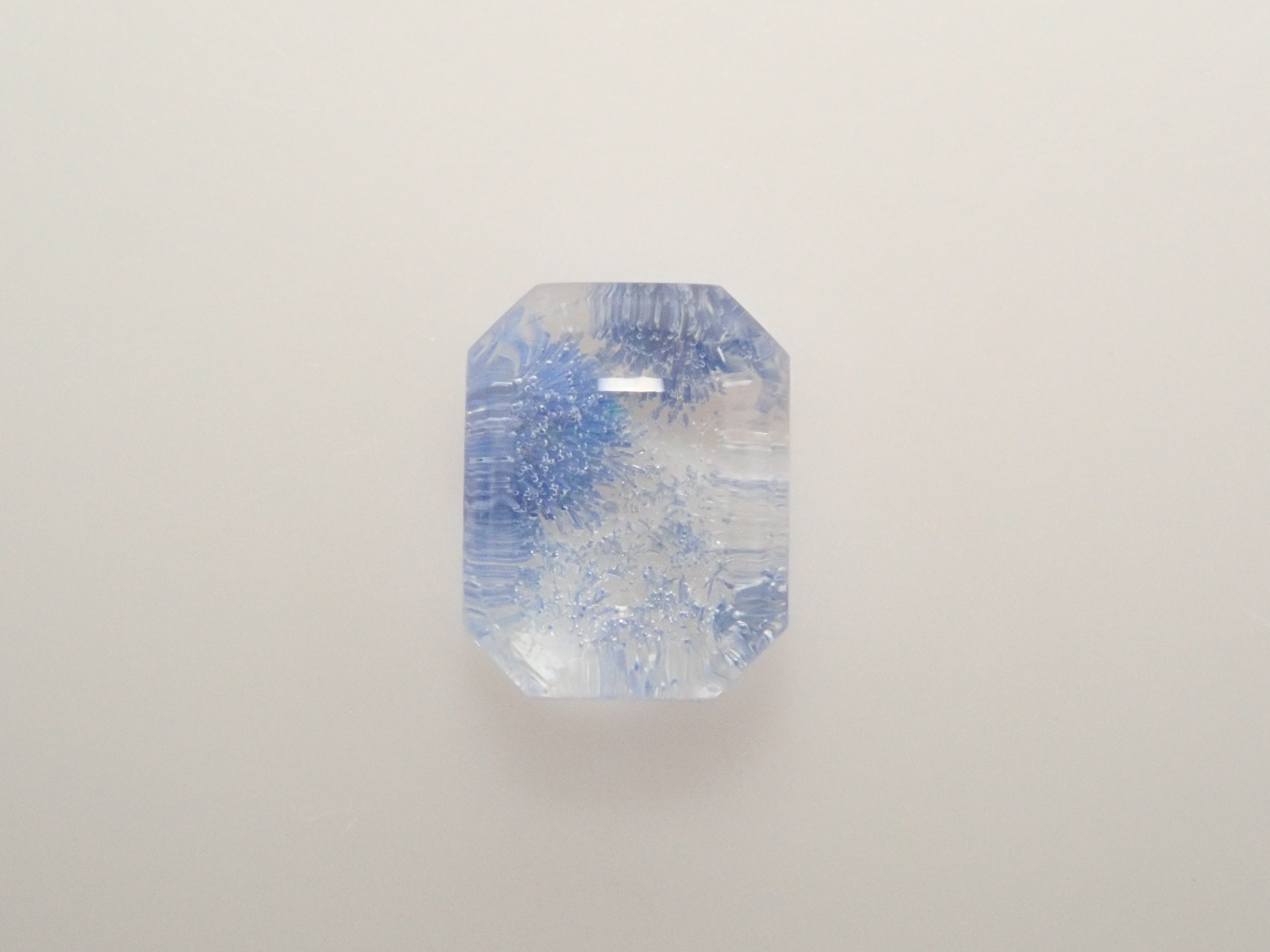 [12557532] Brazilian Dumortierite in Quartz 1.131ct Loose Stone