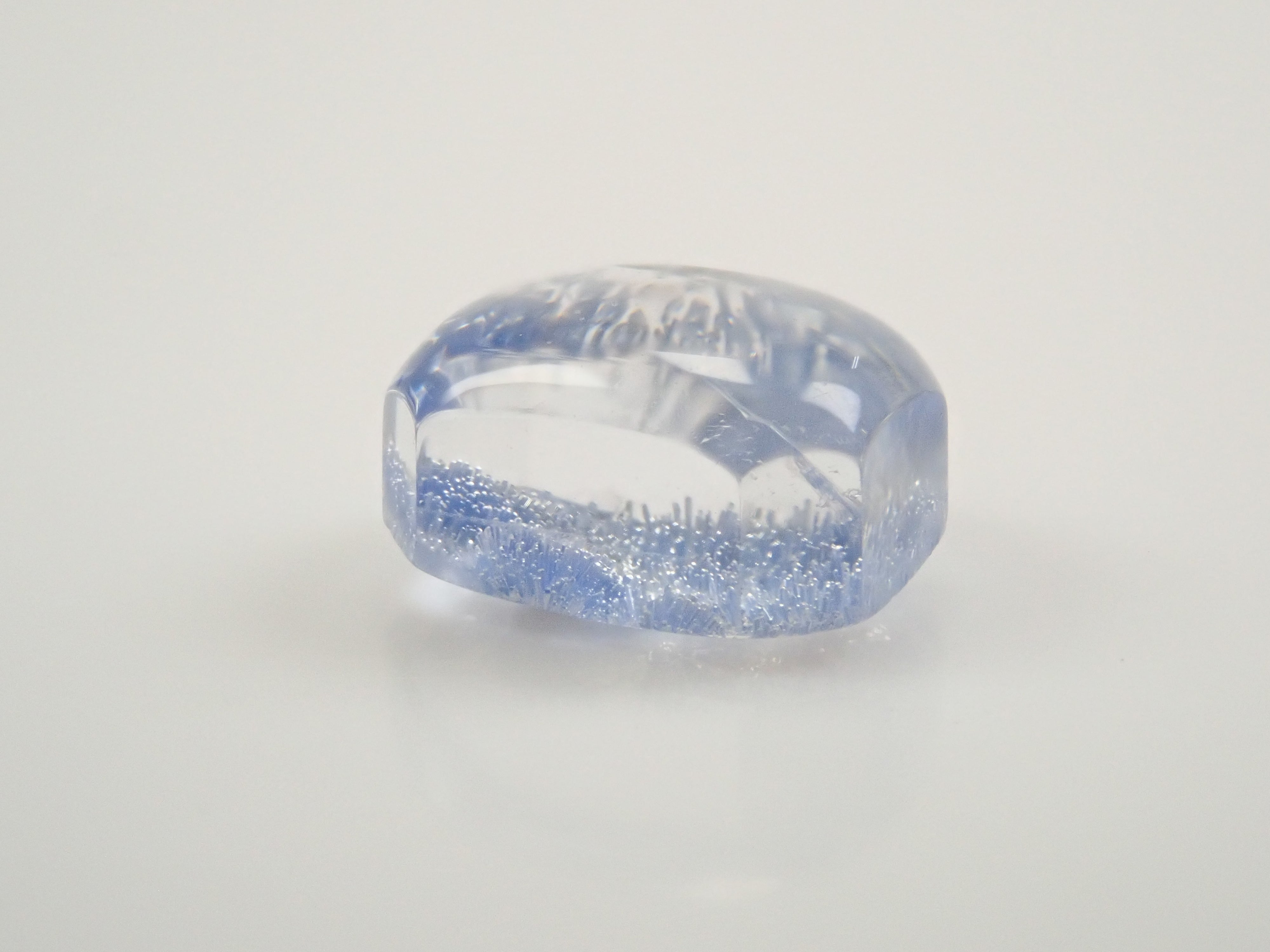 [12557532] Brazilian Dumortierite in Quartz 1.131ct Loose Stone