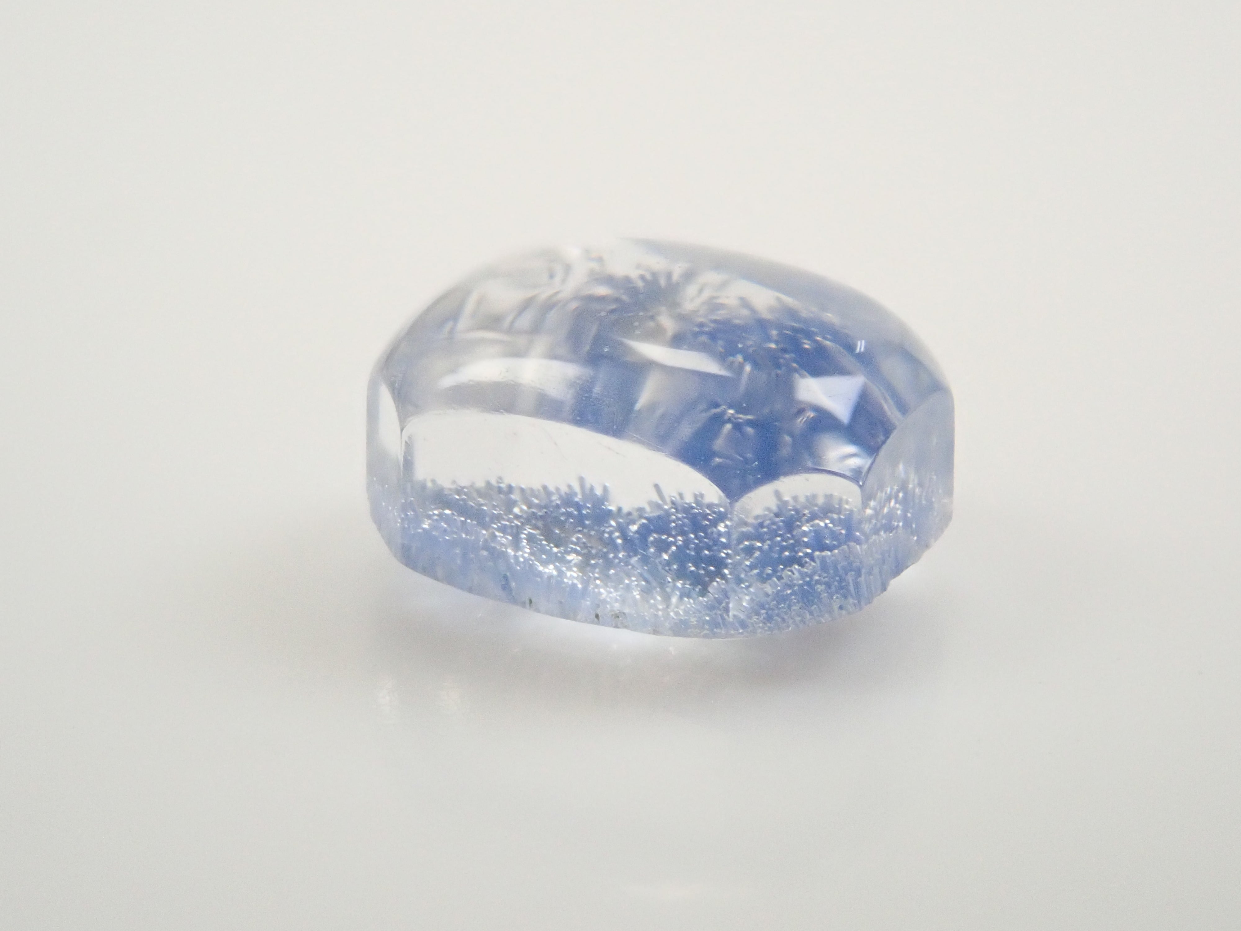 [12557532] Brazilian Dumortierite in Quartz 1.131ct Loose Stone