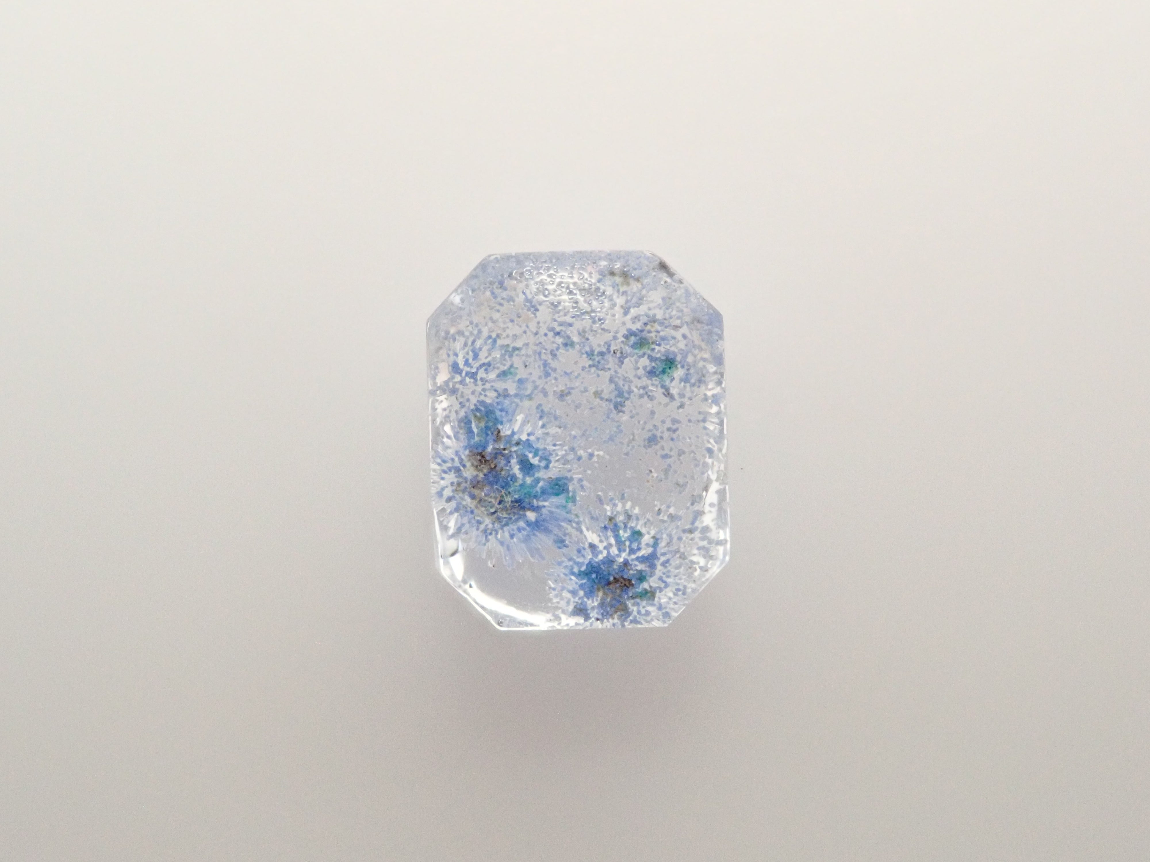 [12557532] Brazilian Dumortierite in Quartz 1.131ct Loose Stone