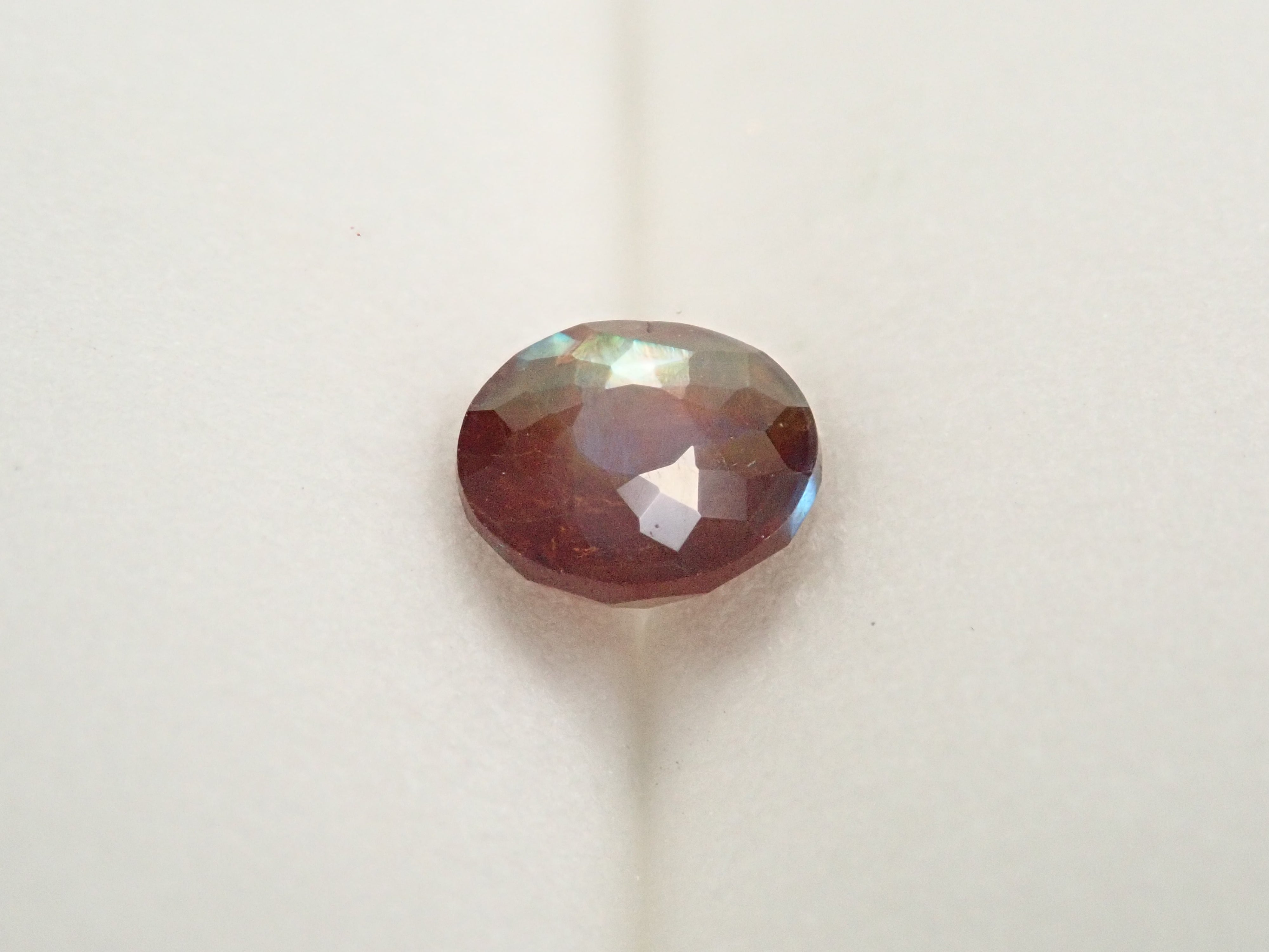 Rainbow Garnet (Andradite Garnet) 0.771ct Loose Stone from Tenkawa Village, Nara Prefecture