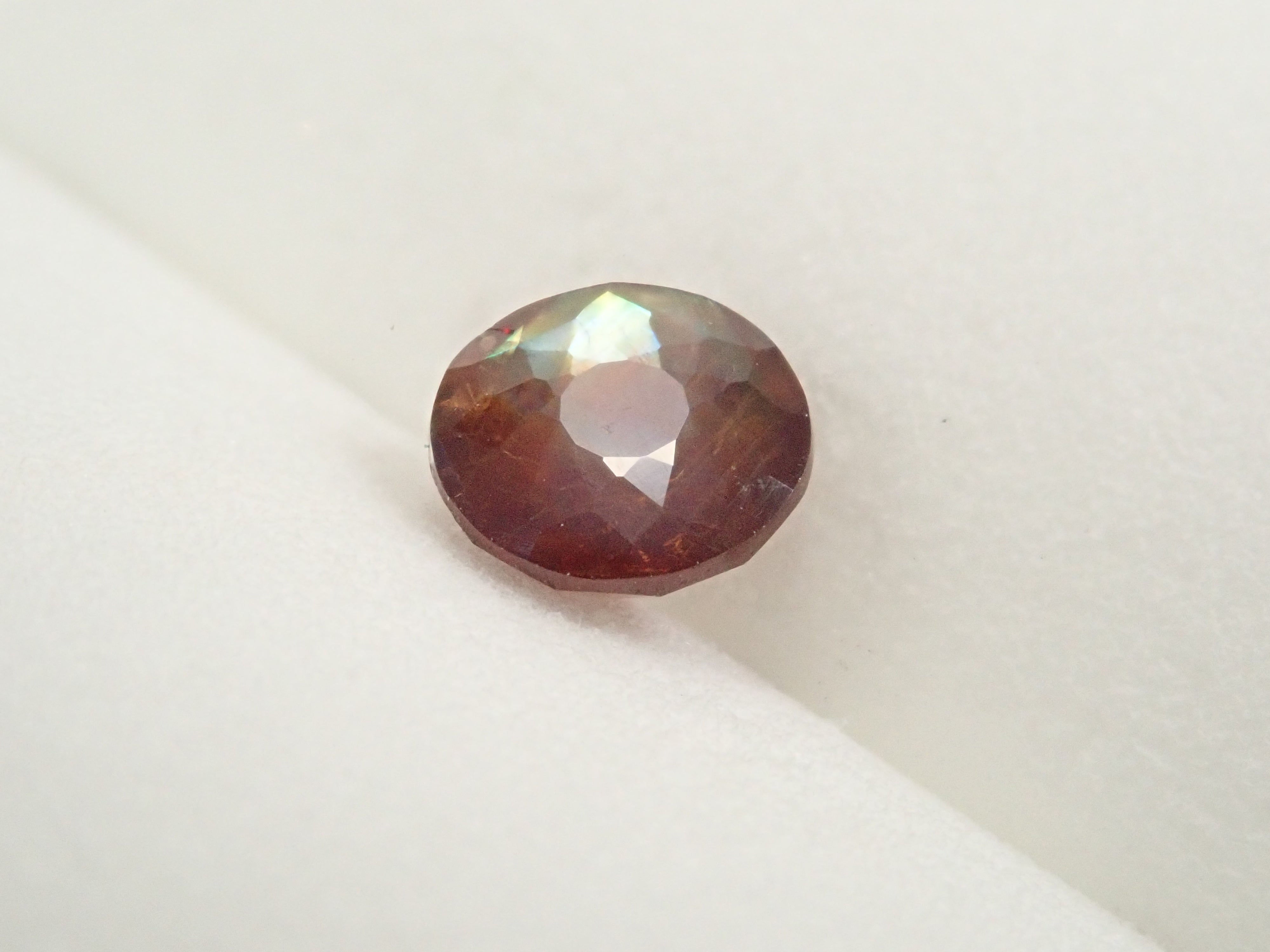 Rainbow Garnet (Andradite Garnet) 0.771ct Loose Stone from Tenkawa Village, Nara Prefecture