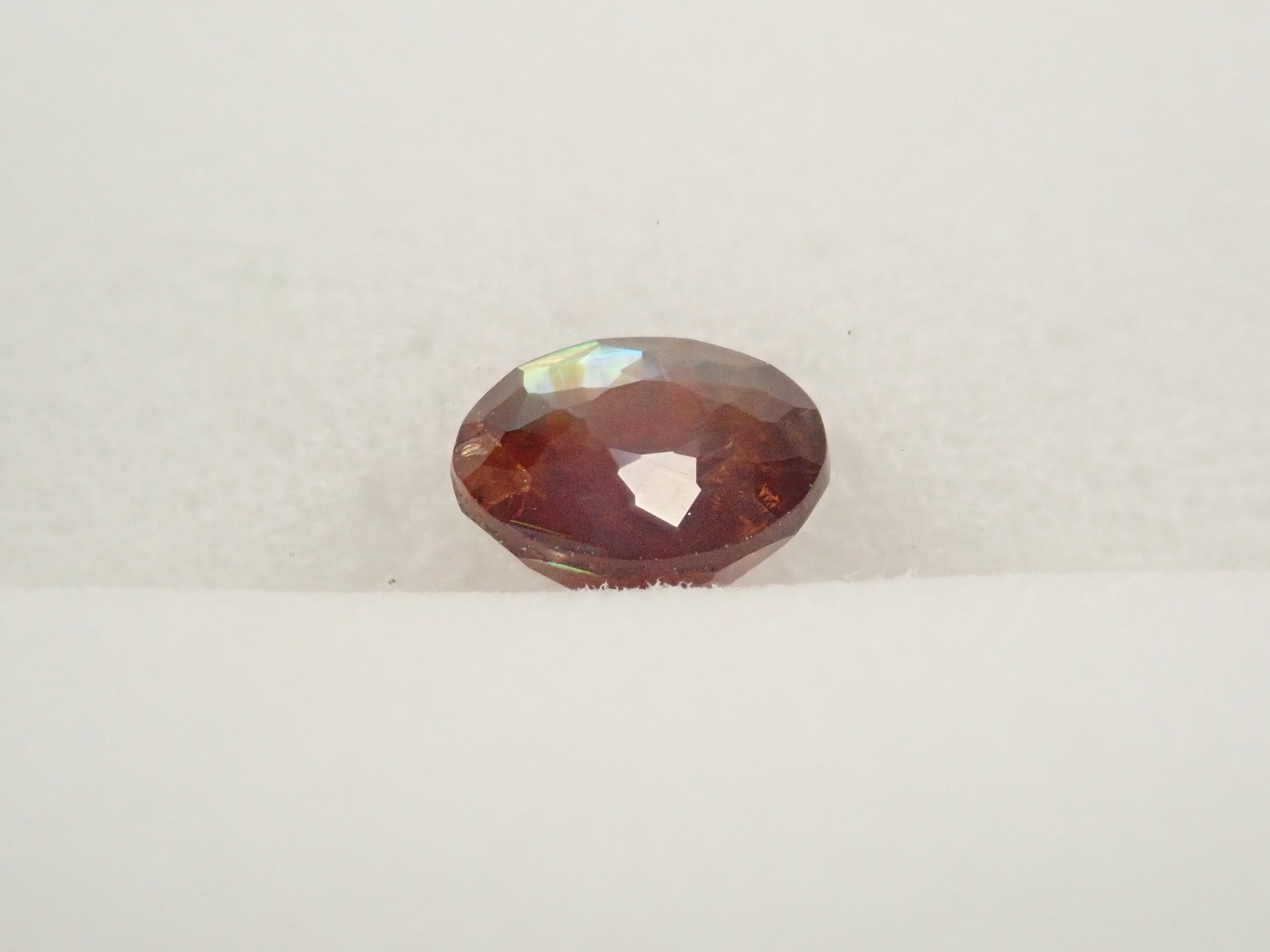 Rainbow Garnet (Andradite Garnet) 0.771ct Loose Stone from Tenkawa Village, Nara Prefecture