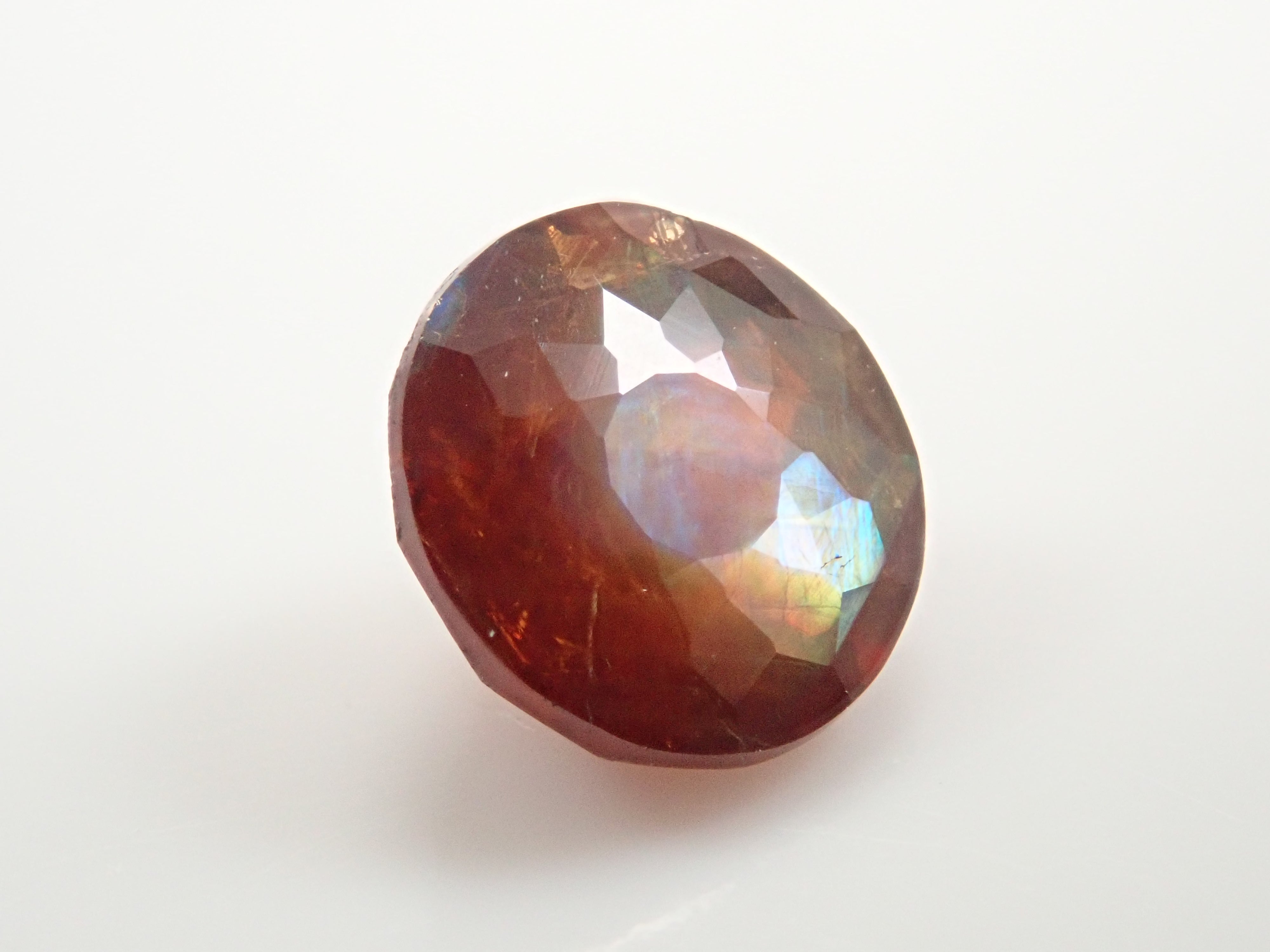 Rainbow Garnet (Andradite Garnet) 0.771ct Loose Stone from Tenkawa Village, Nara Prefecture