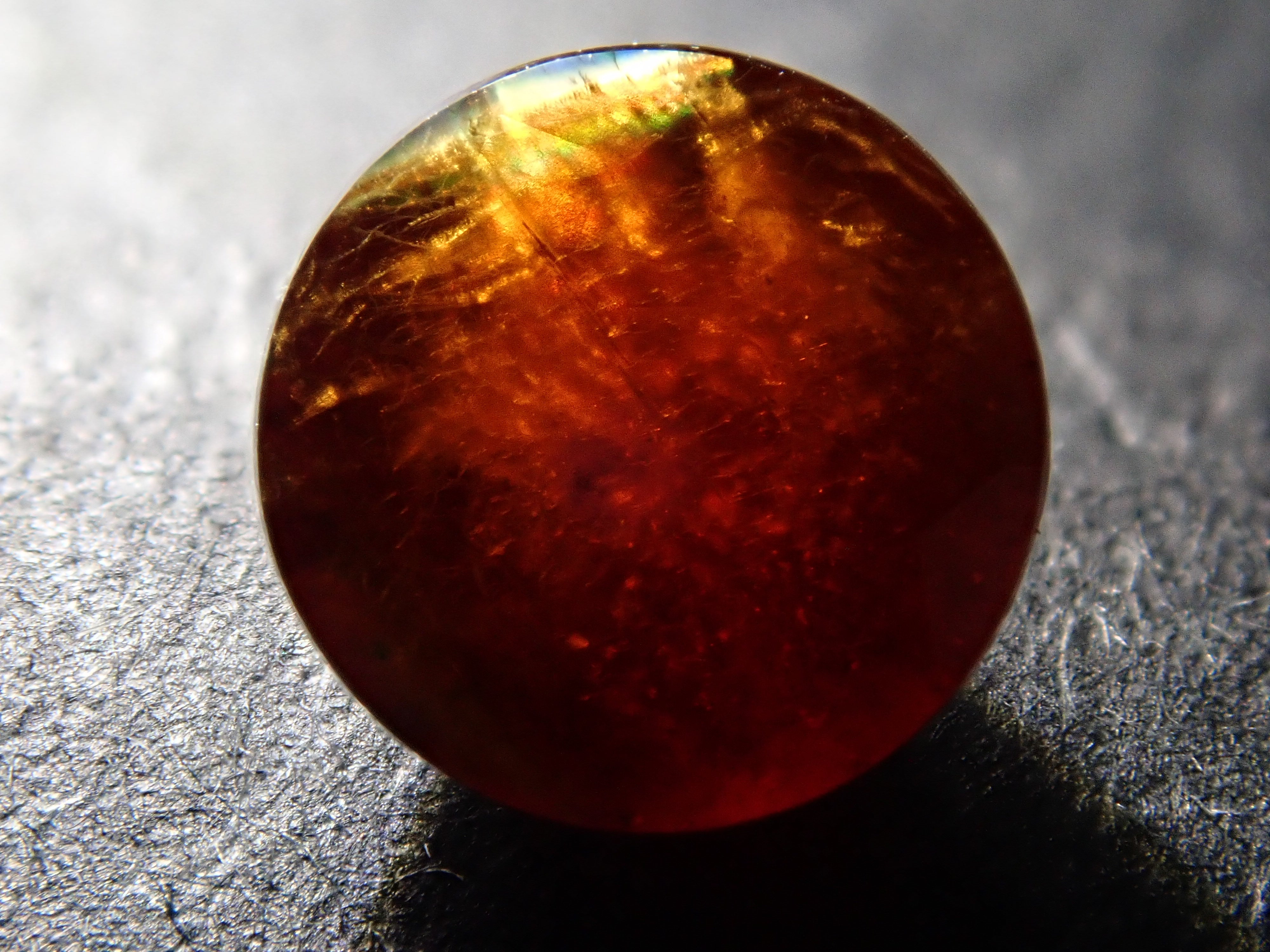 Rainbow Garnet (Andradite Garnet) 1.488ct Loose Stone from Tenkawa Village, Nara Prefecture