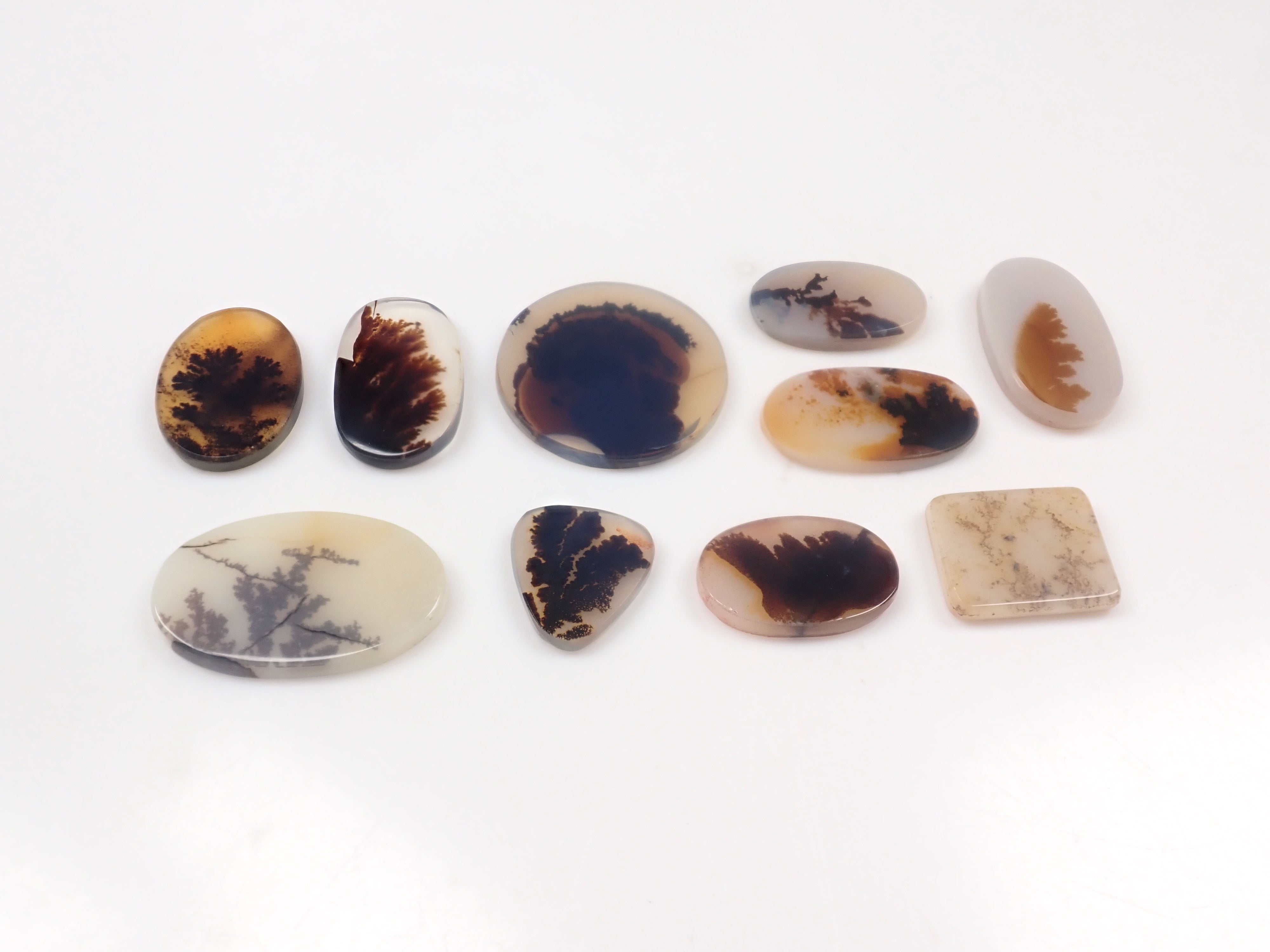 Limited to 14 stones: Brazilian dendritic quartz loose stone (average 7 carats) Multiple purchase discounts available