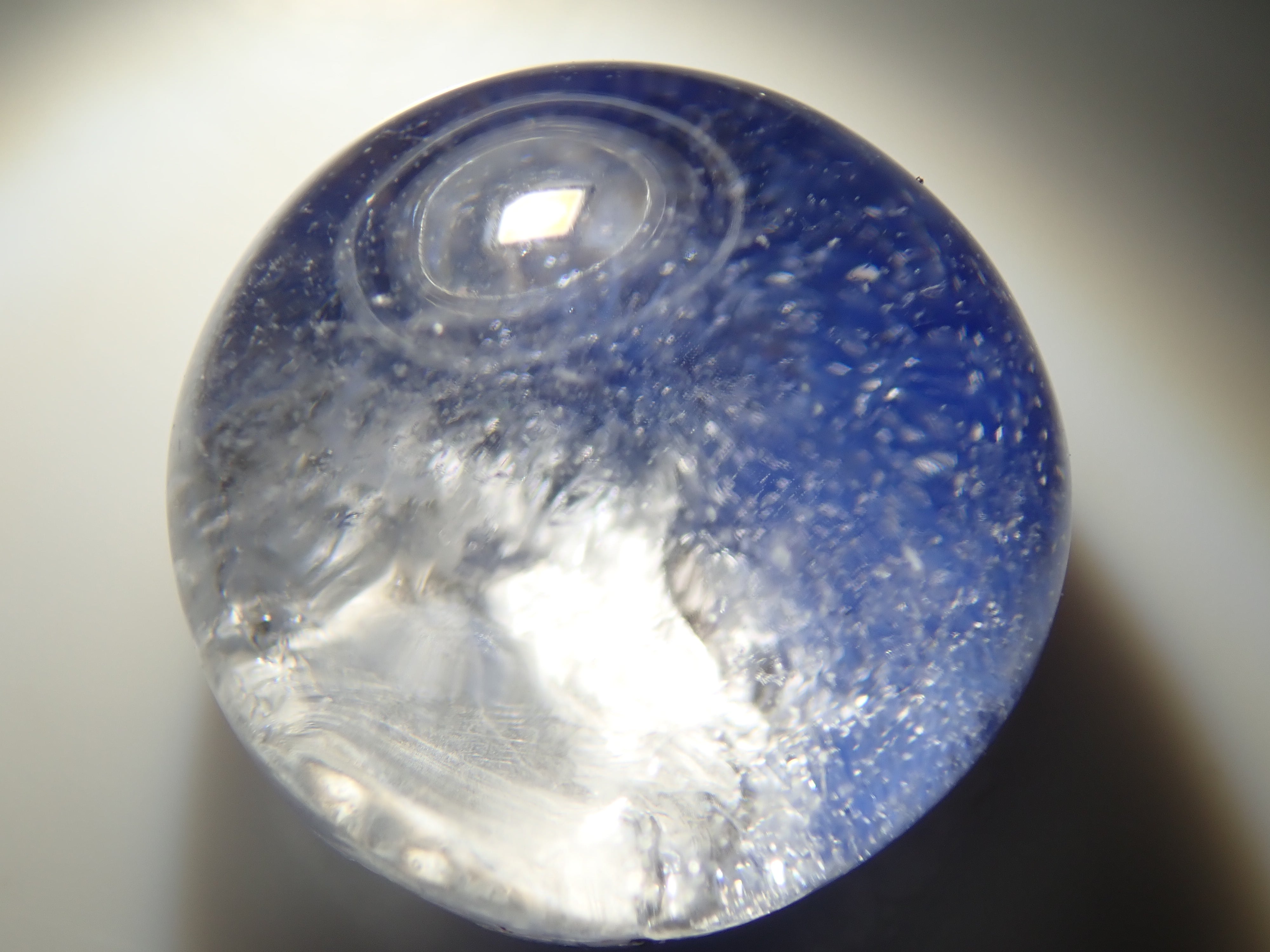 12561481掲載】デュモルチェライトインクォーツ 5.357ctルース