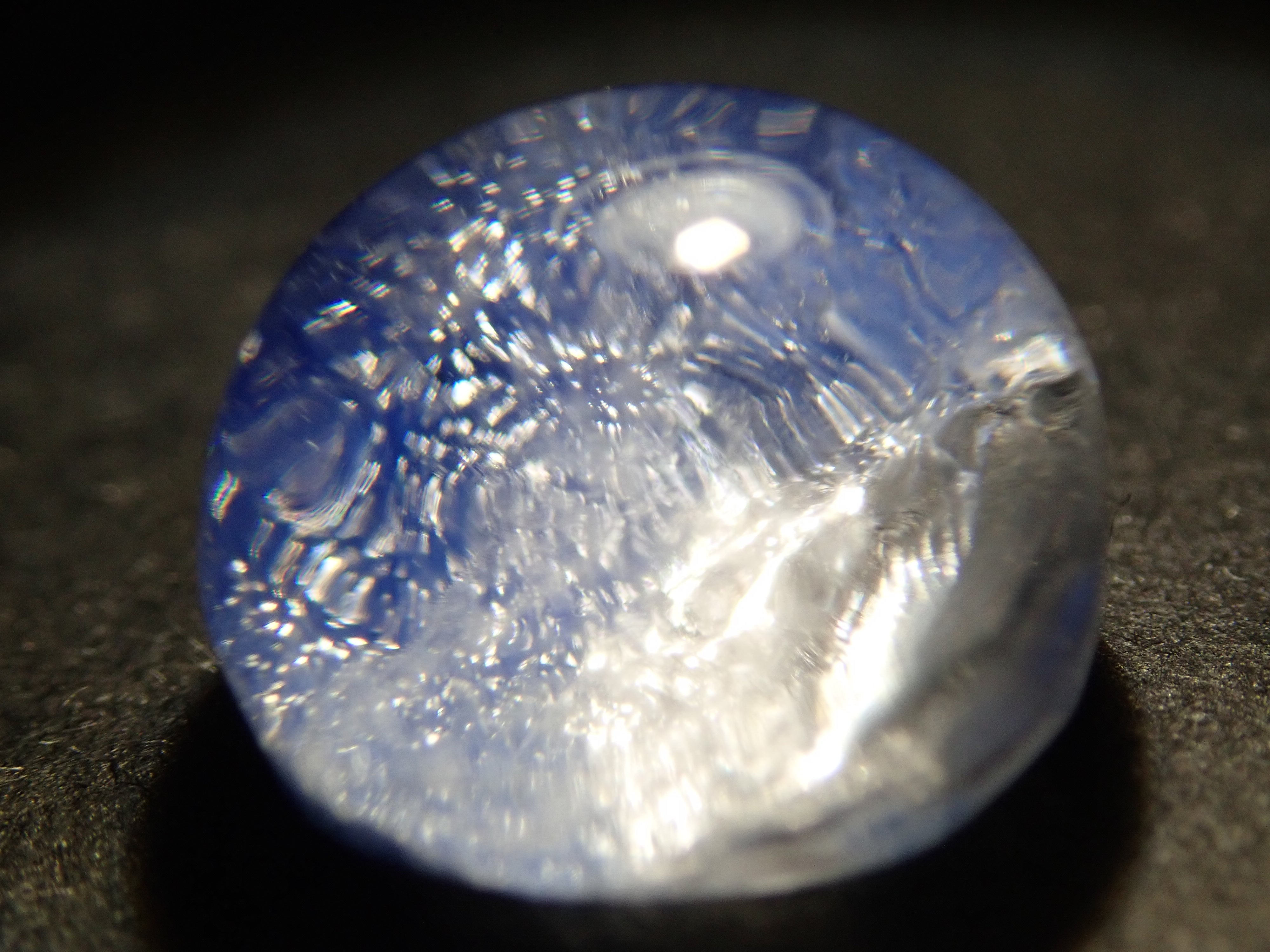 12561481掲載】デュモルチェライトインクォーツ 5.357ctルース