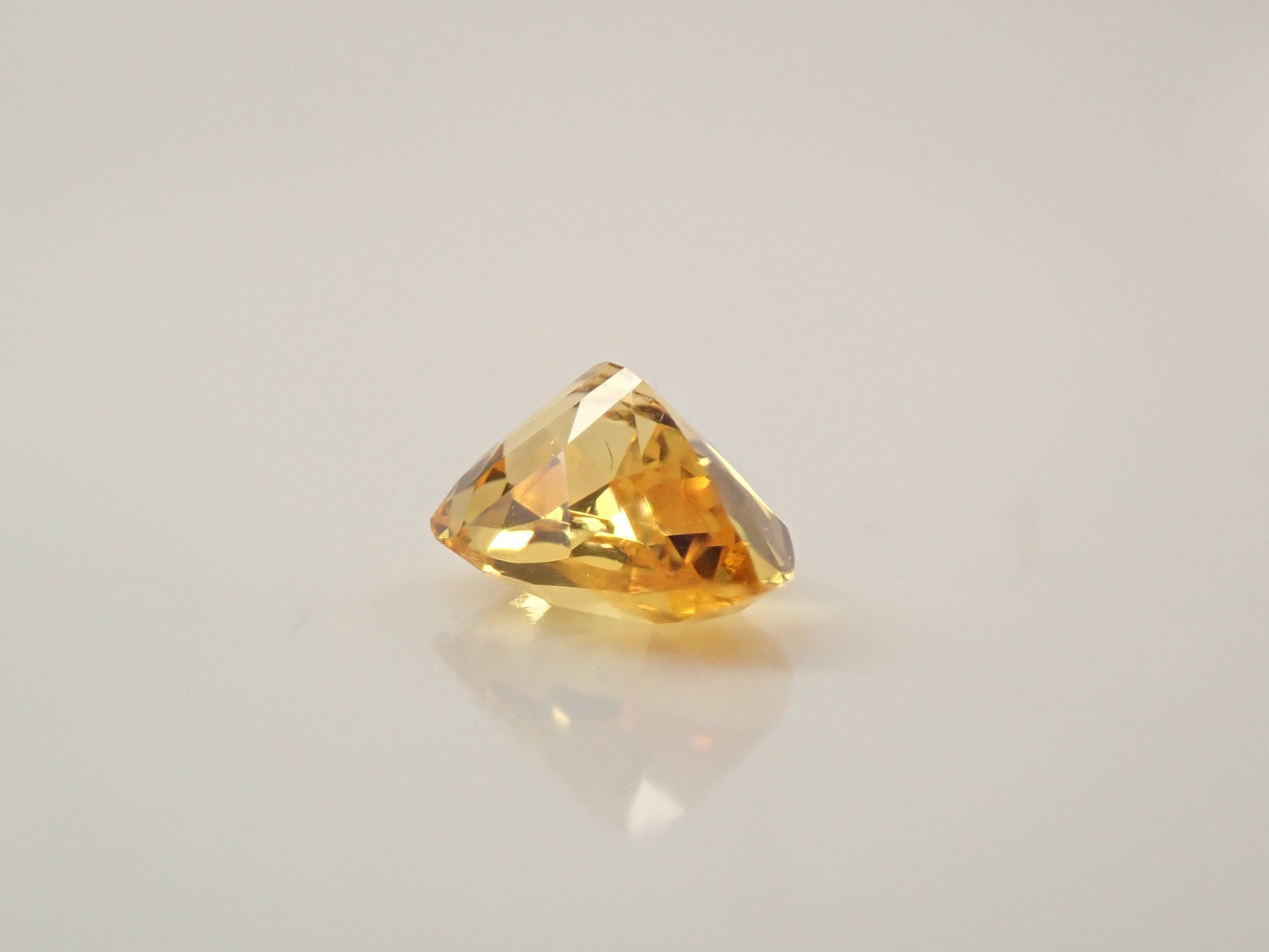 [12561453] Yellow sapphire 0.343ct loose stone