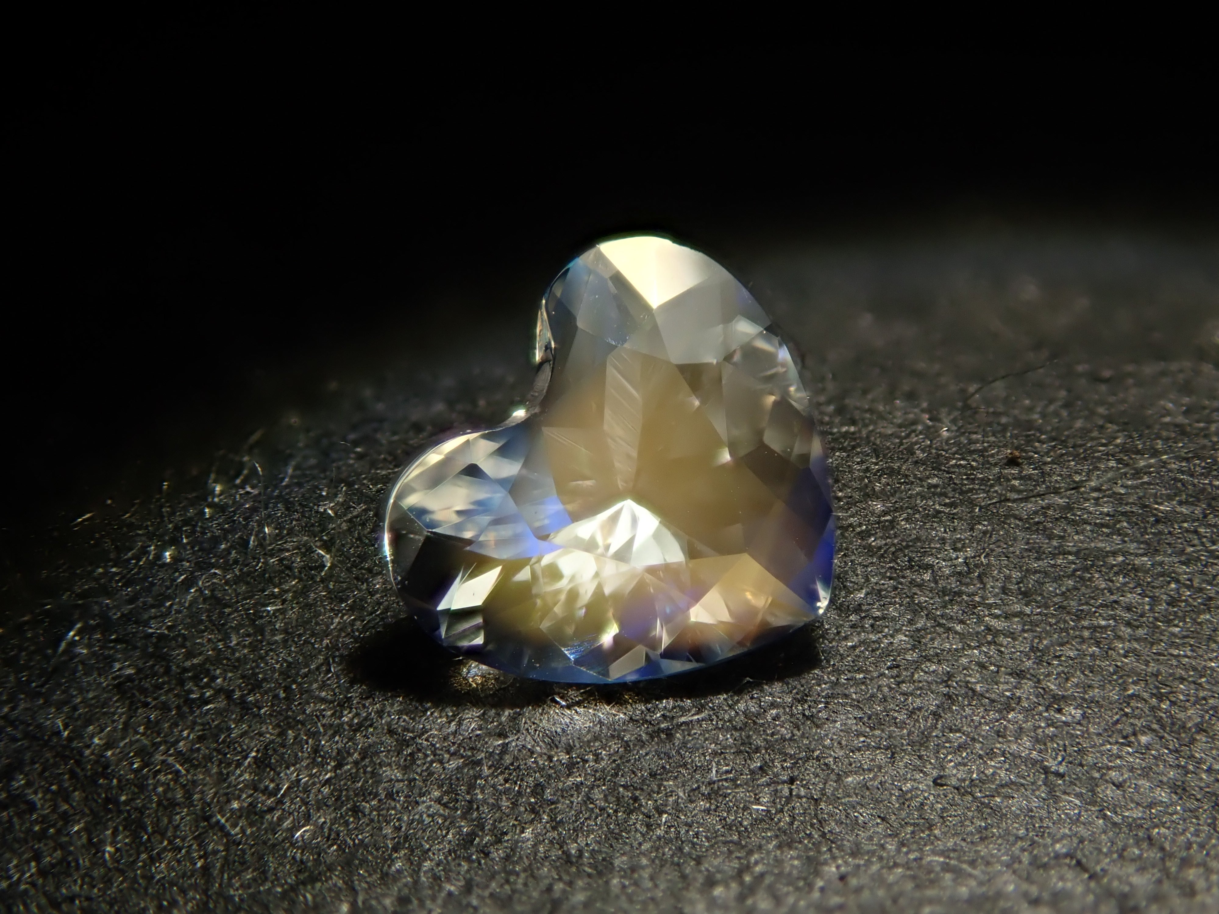 [On Sale at 10 PM on December 7th] Madagascar Andesine Labradorite Moonstone (also known as Rainbow Moonstone) 0.178ct Loose Stone