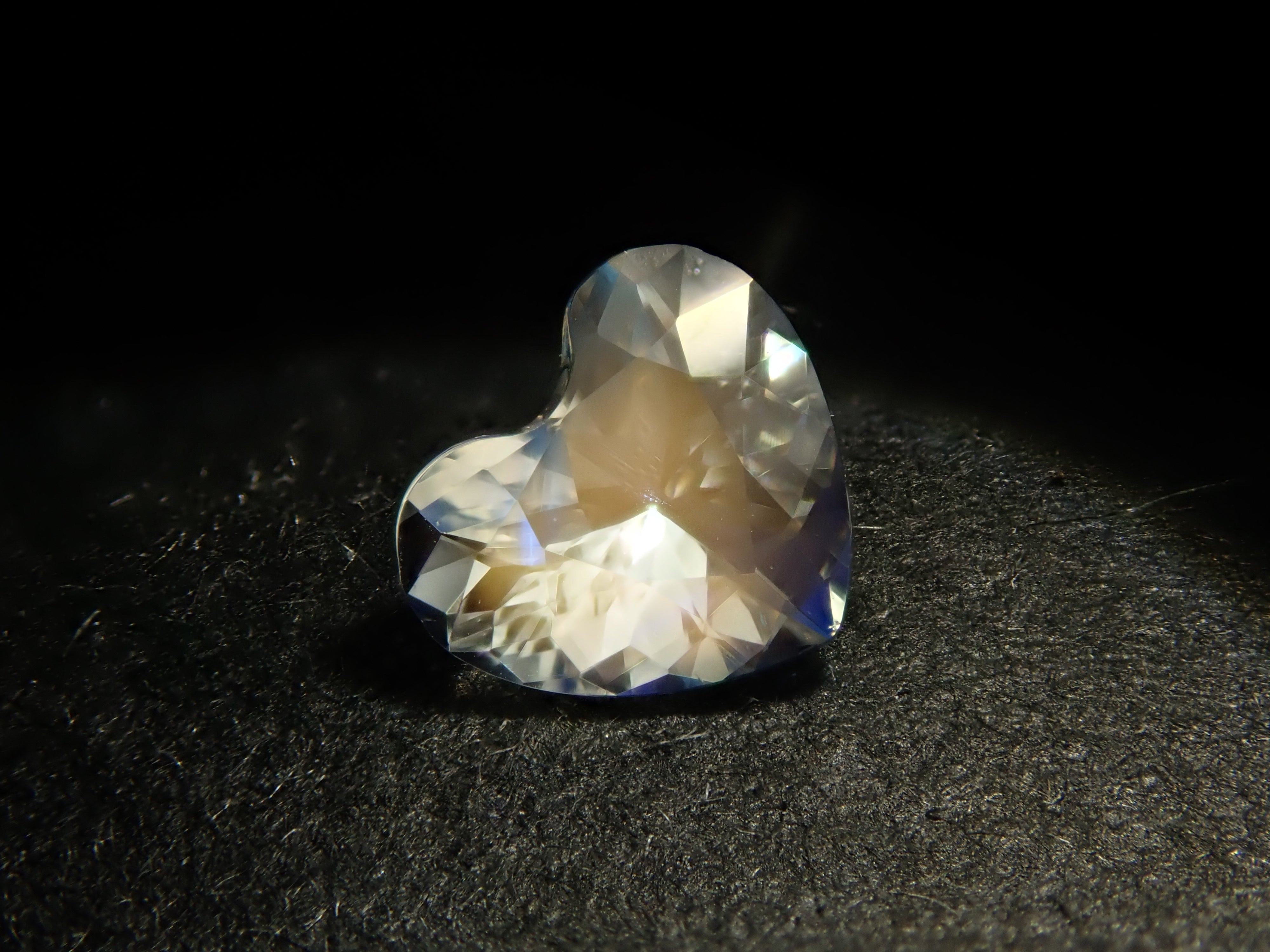 [On Sale at 10 PM on December 7th] Madagascar Andesine Labradorite Moonstone (also known as Rainbow Moonstone) 0.178ct Loose Stone