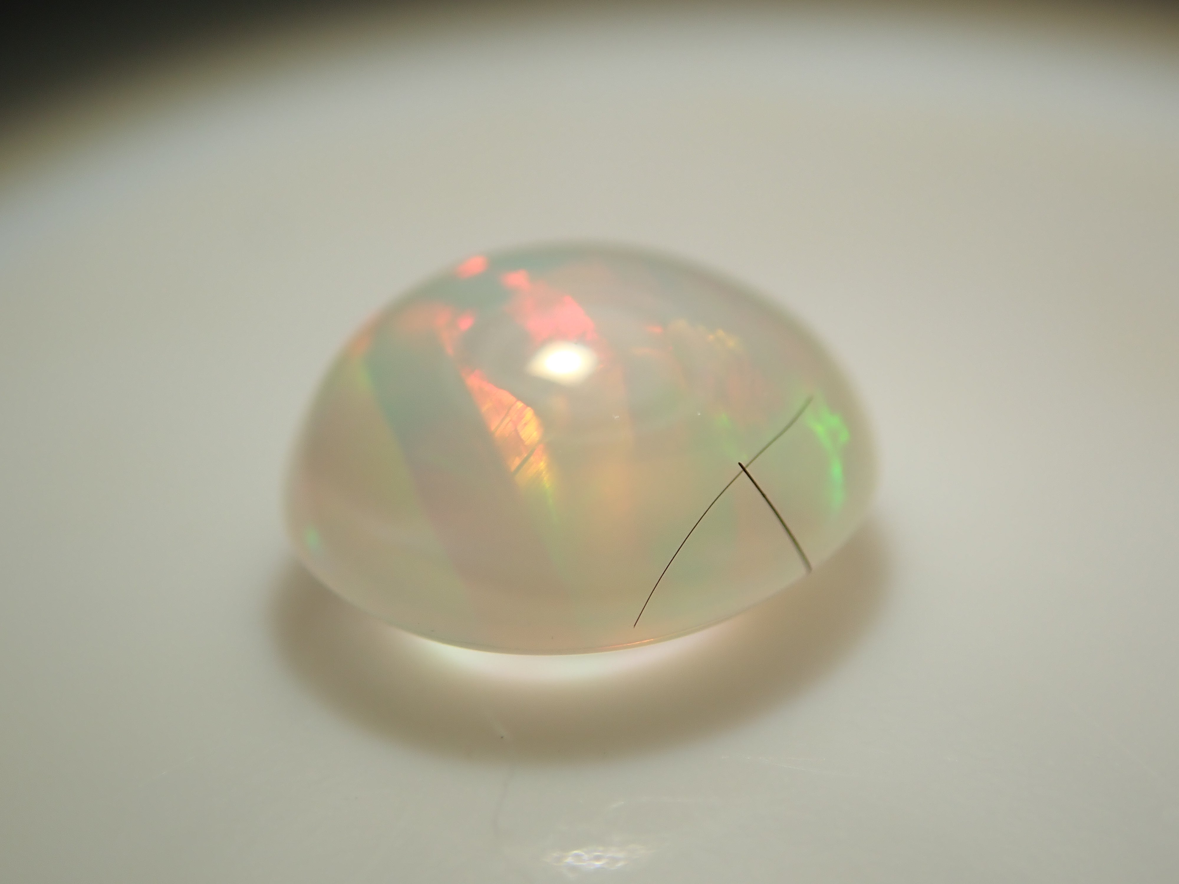 [12561472] Mexican egg-in opal 0.381ct loose stone
