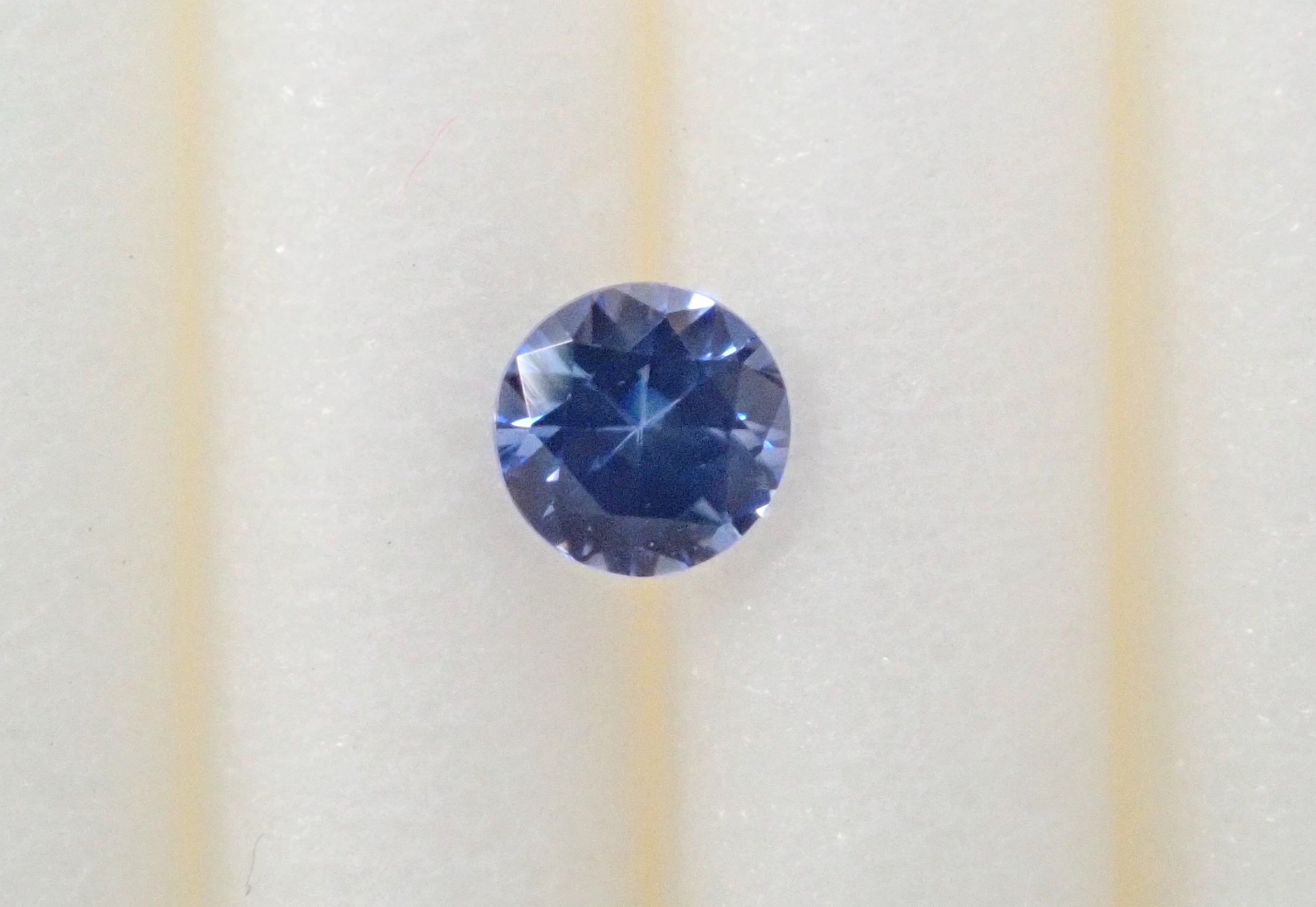 Benitoite 2.5mm/0.066ct loose