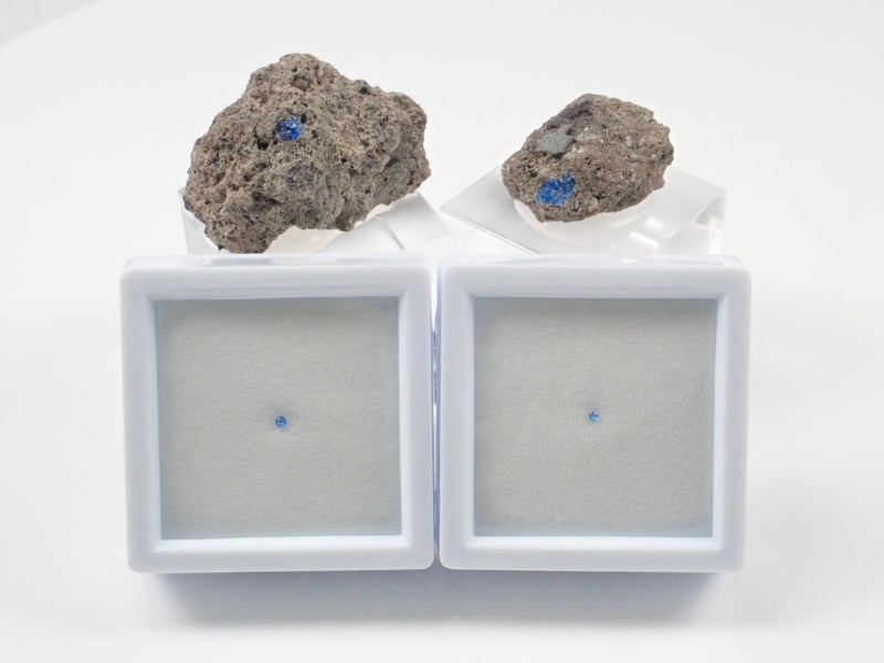 《Limited set of 2》German auinite rough stone/loose 2 stone set《Multiple purchase discount available》