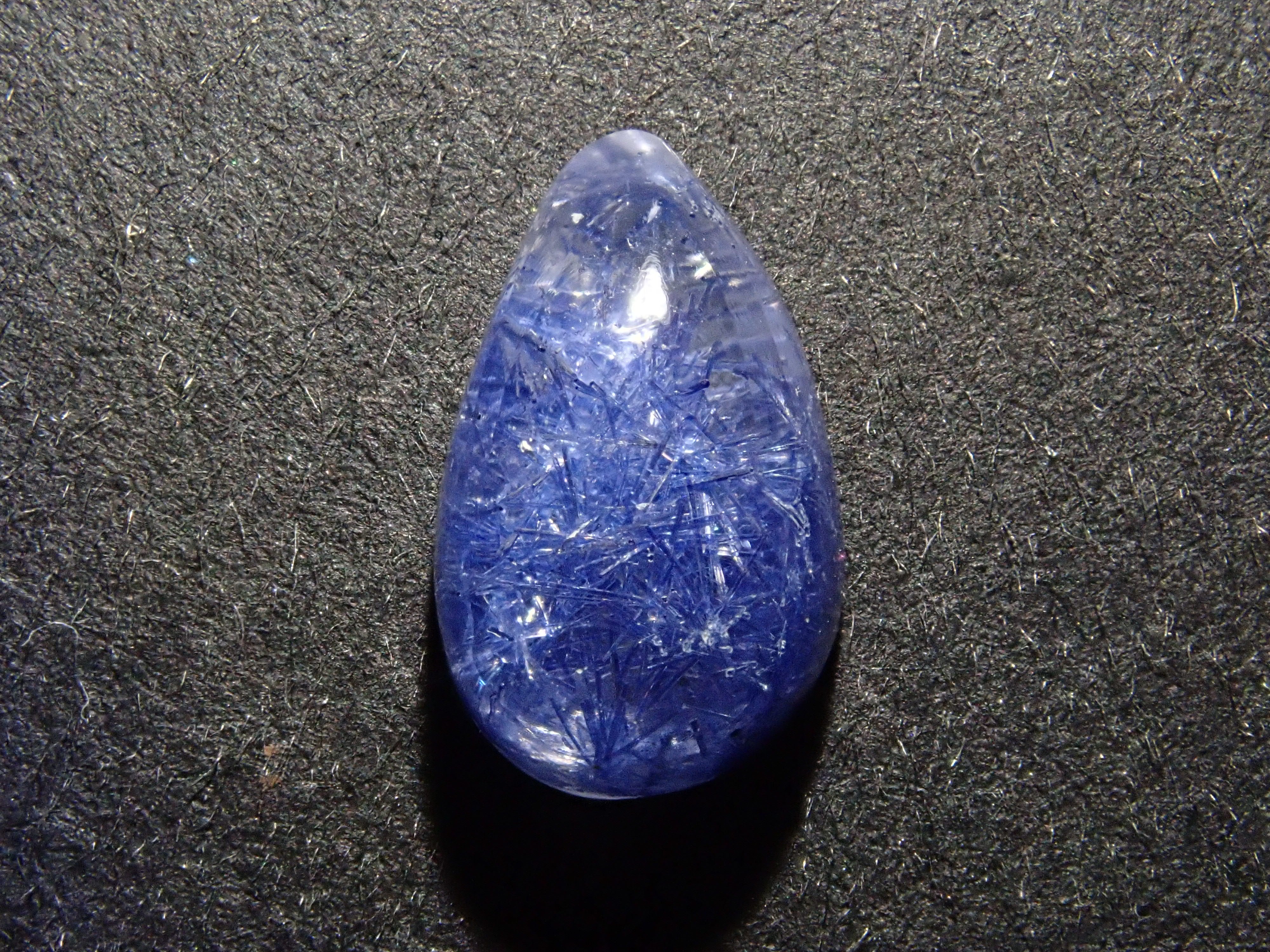 【12/17 22時販売】ブラジル産デュモルチェライトインクォーツ 2.012ctルース