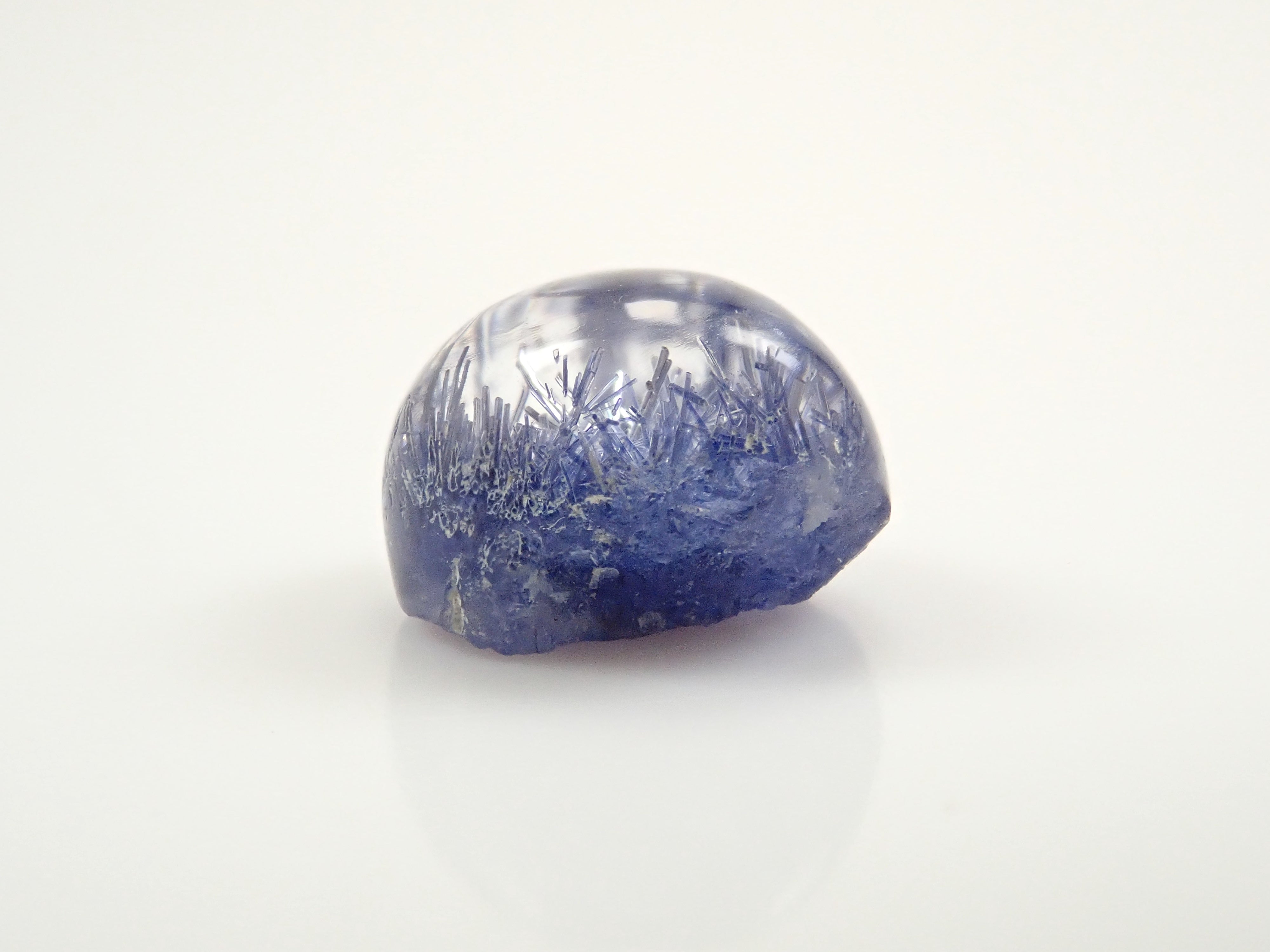 [12561680] Brazilian Dumortierite in Quartz 1.995ct Loose Stone