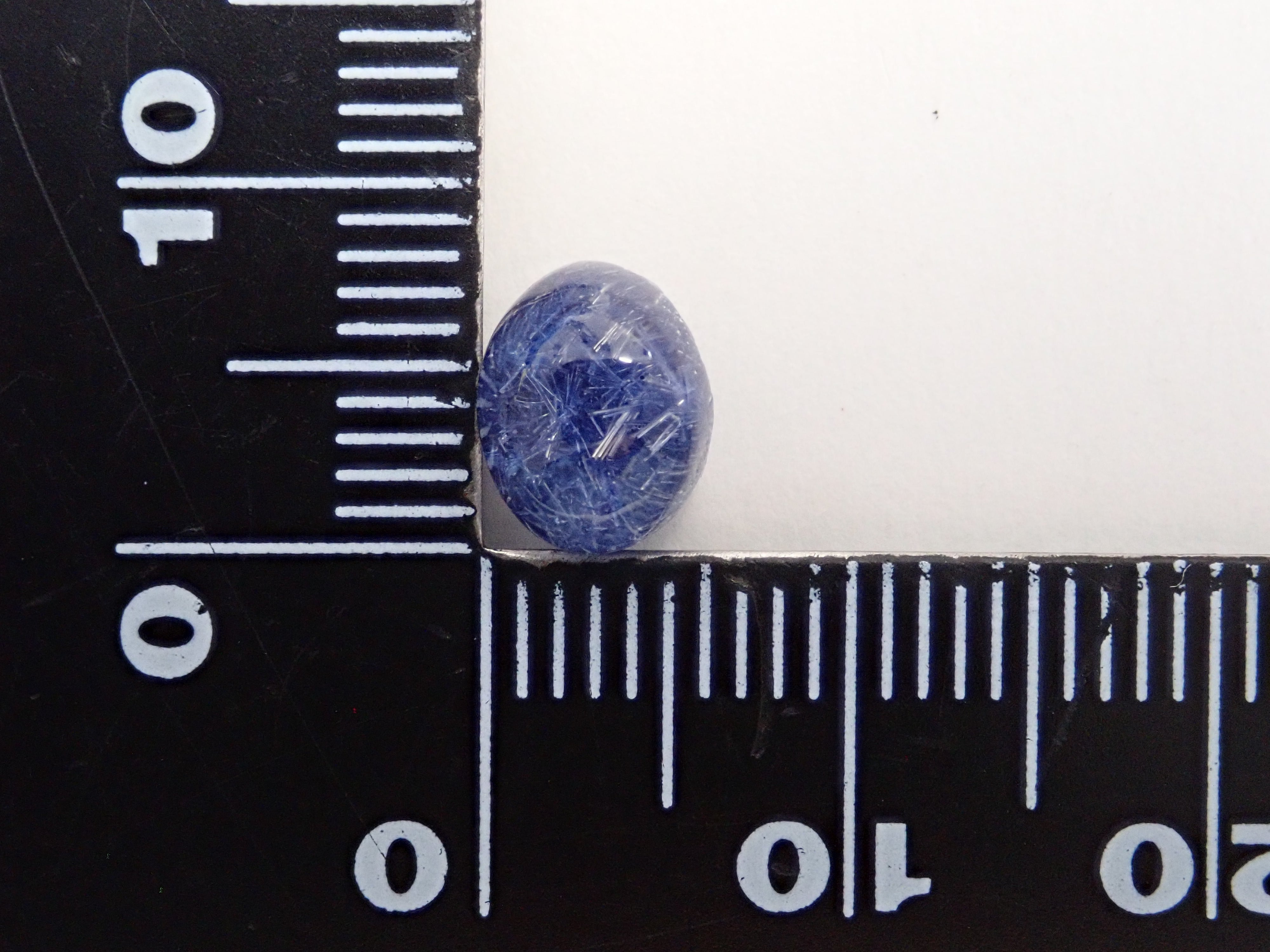 [12561680] Brazilian Dumortierite in Quartz 1.995ct Loose Stone