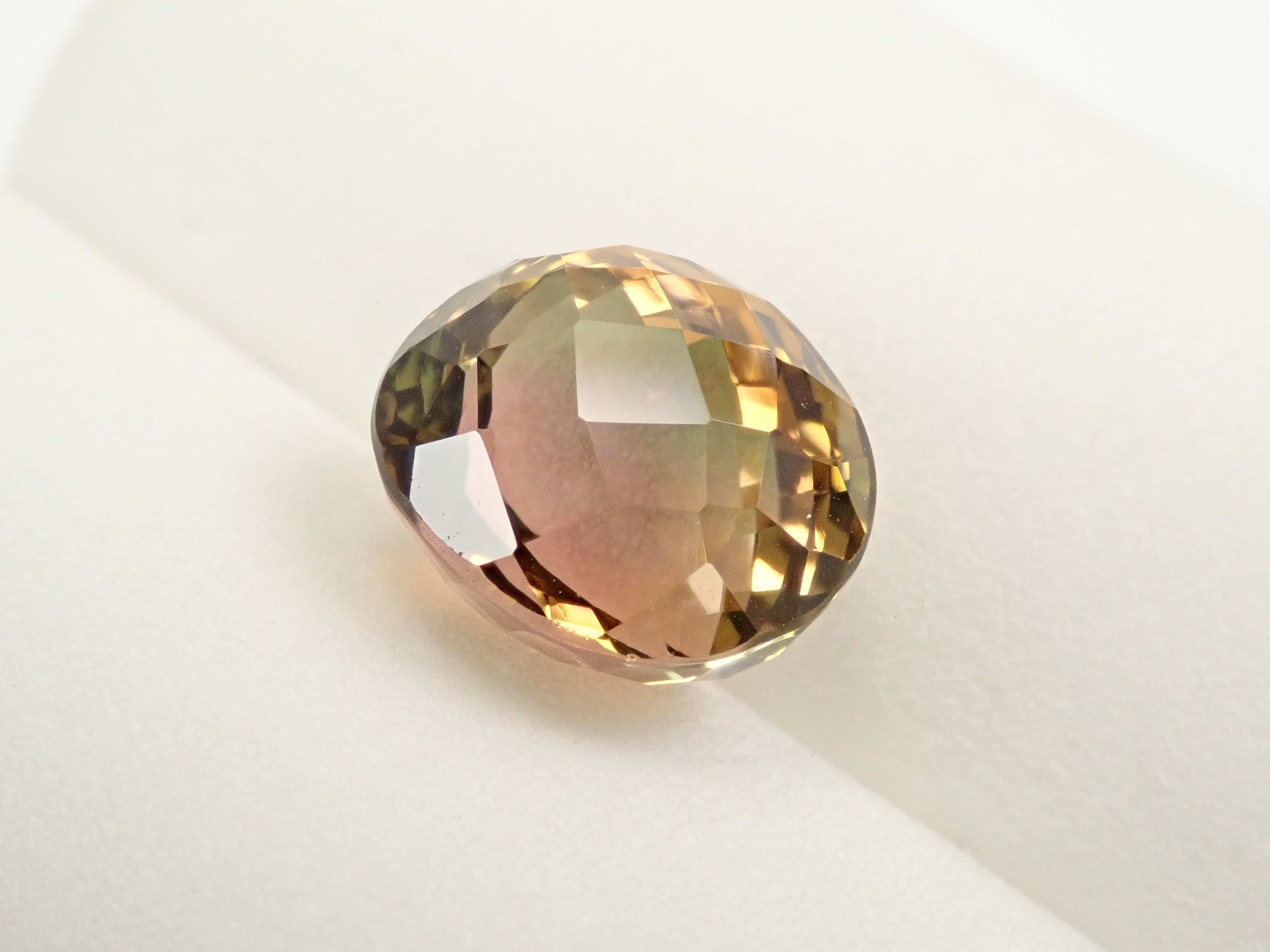 [12561686] Zambian Bicolor Tourmaline 6.536ct Loose