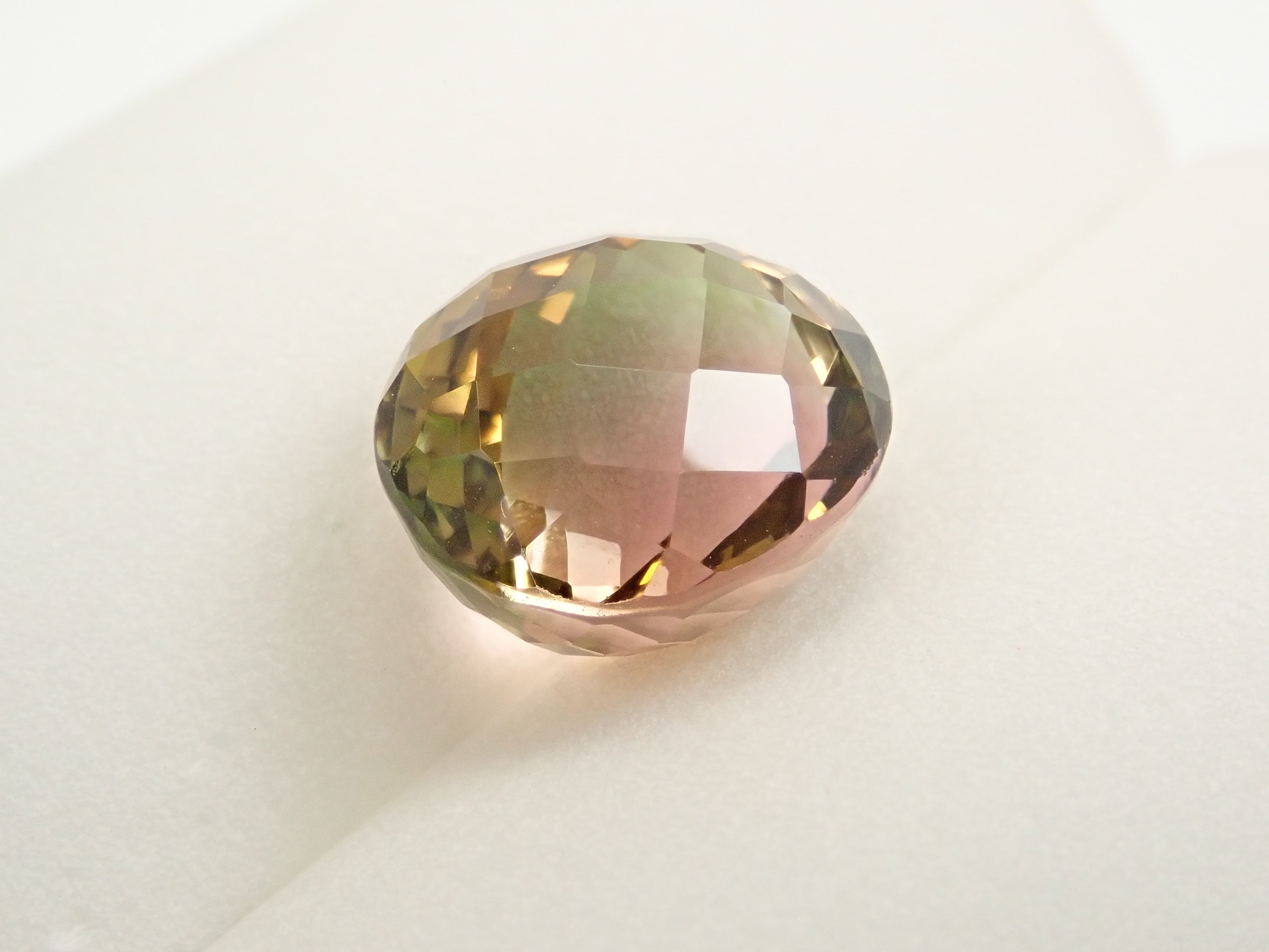 [12561686] Zambian Bicolor Tourmaline 6.536ct Loose