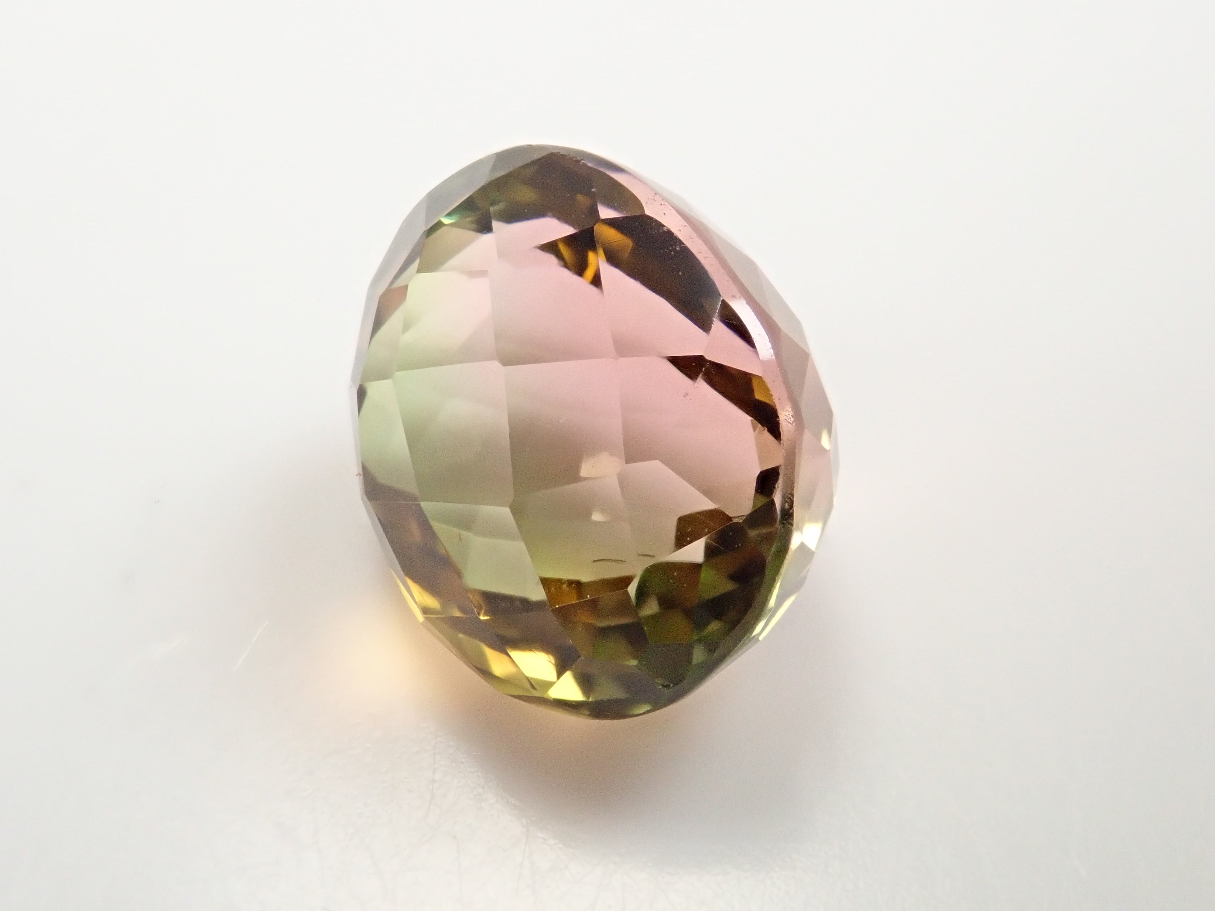 [12561686] Zambian Bicolor Tourmaline 6.536ct Loose