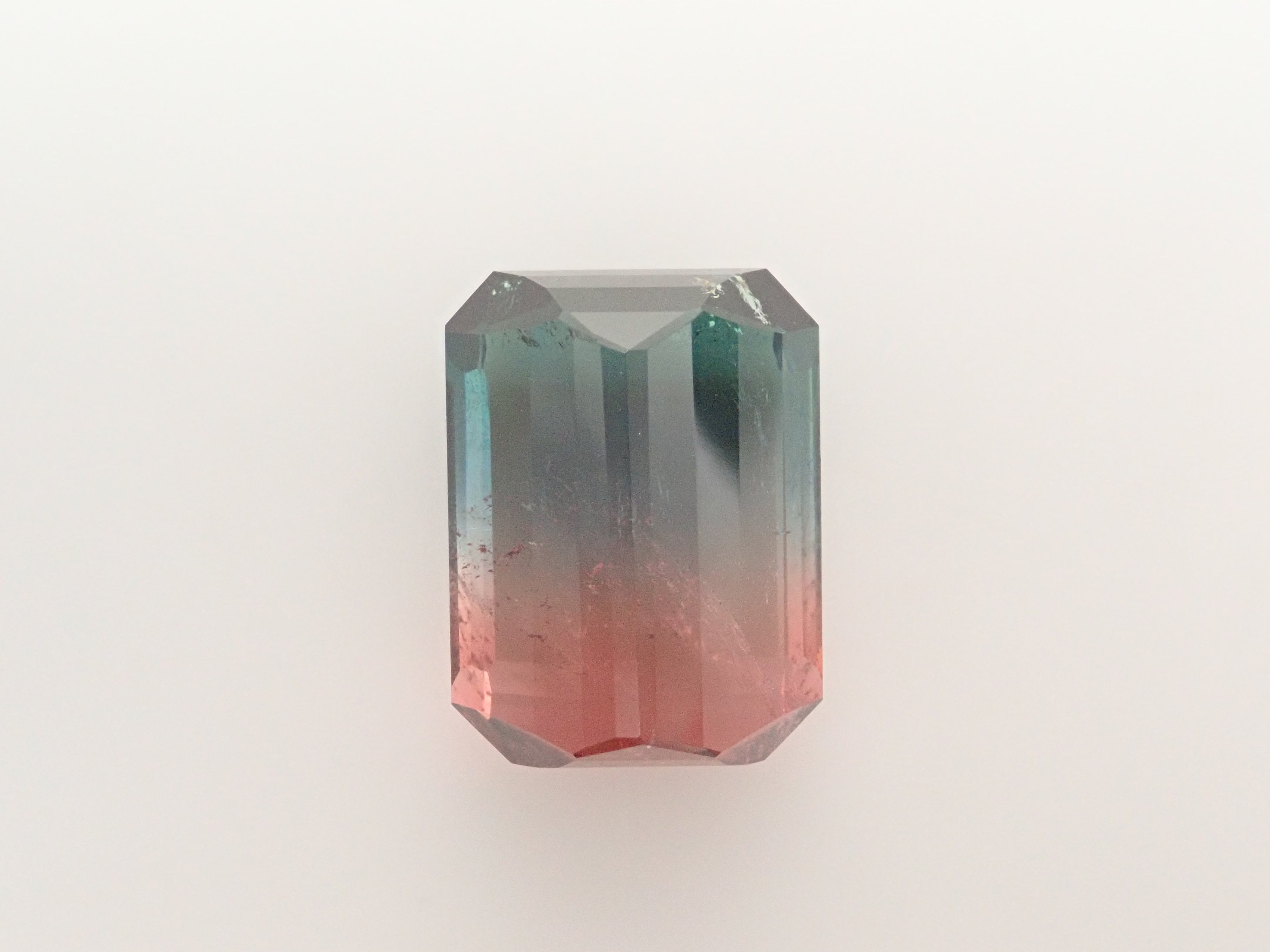 [12561688] Brazilian Bicolor Tourmaline 7.268ct Loose