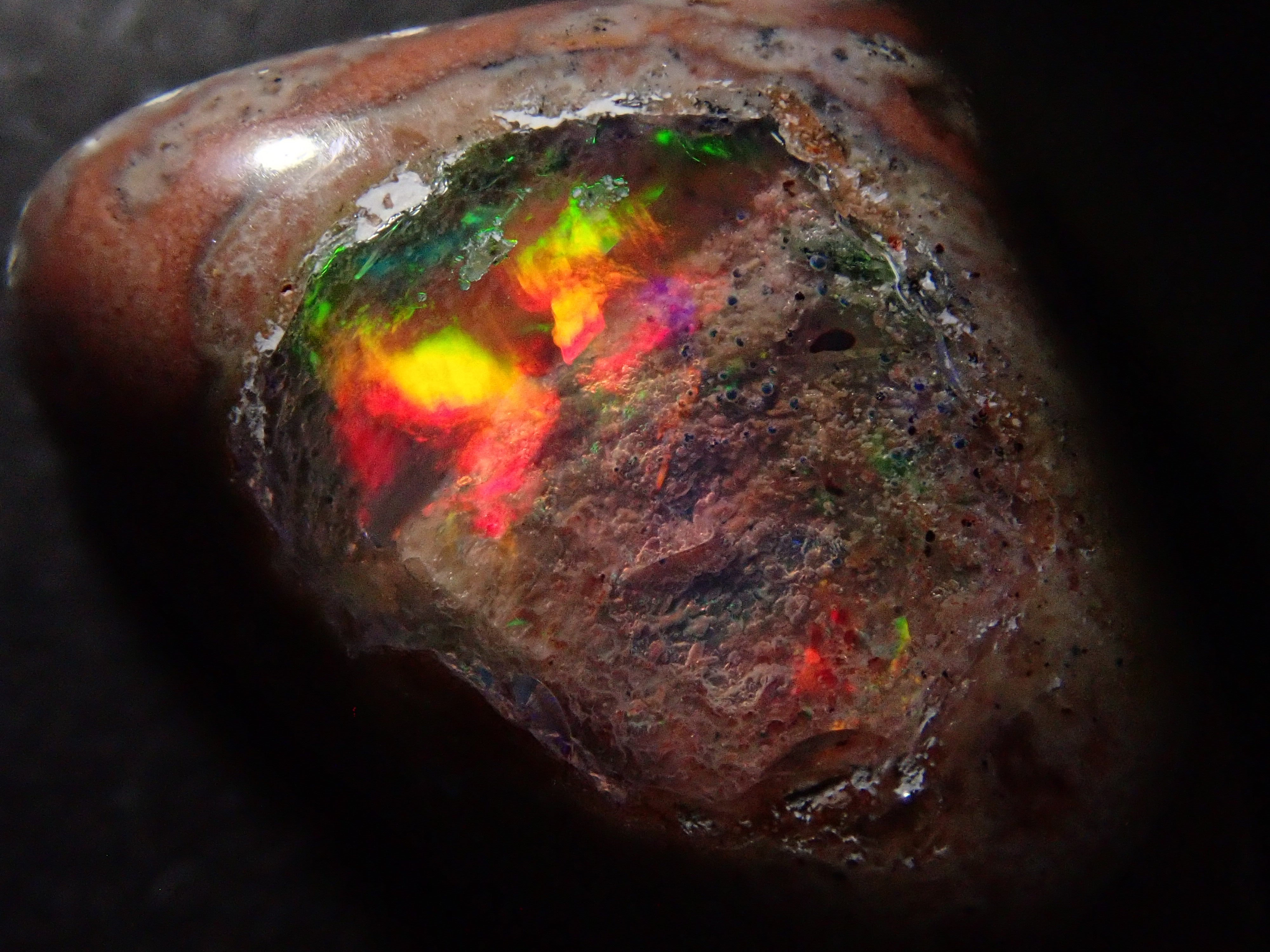 [12561691] Mexican Cantera Opal 8.432ct Loose