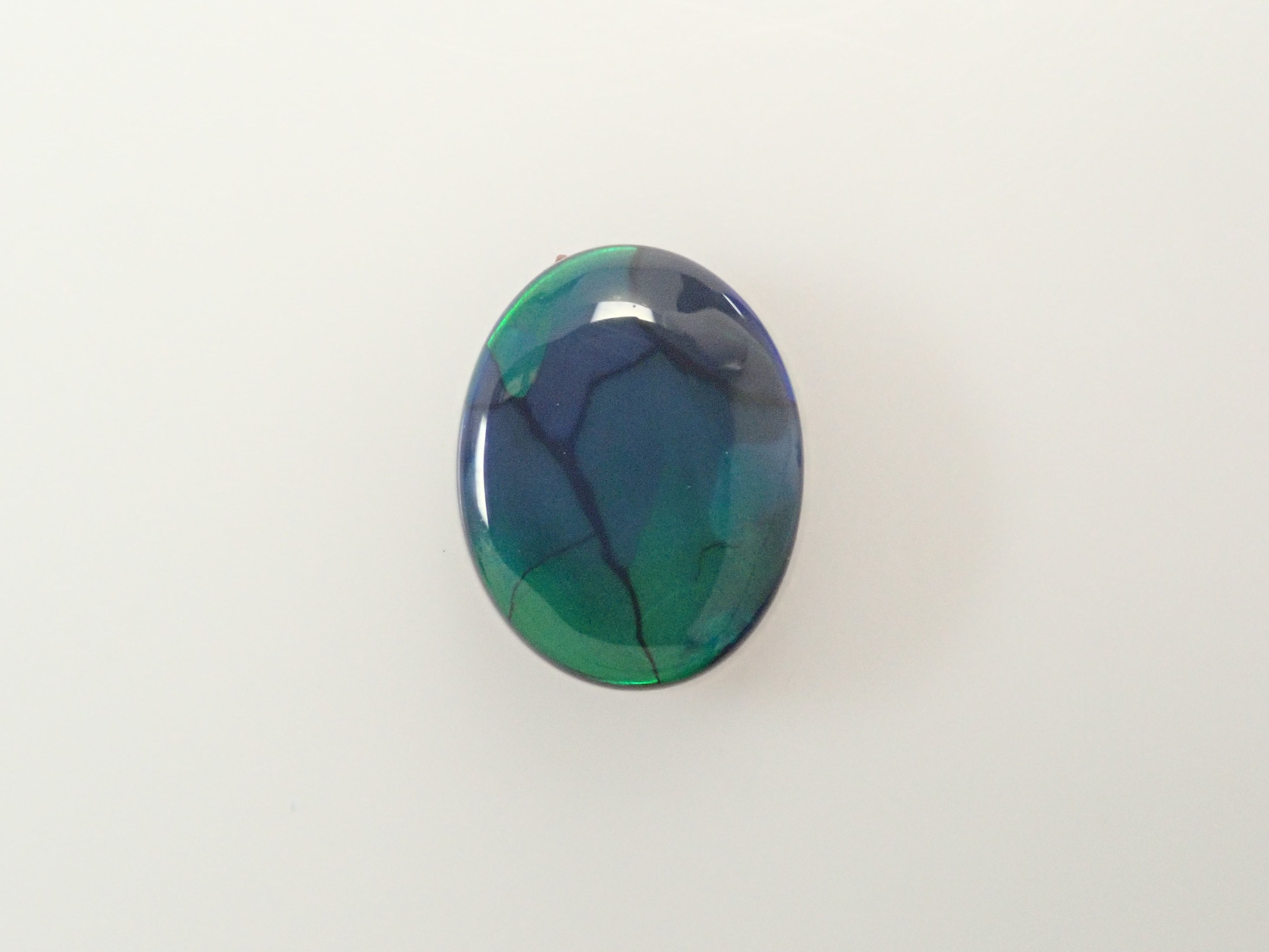 [12561694] Australian black opal 1.837ct loose