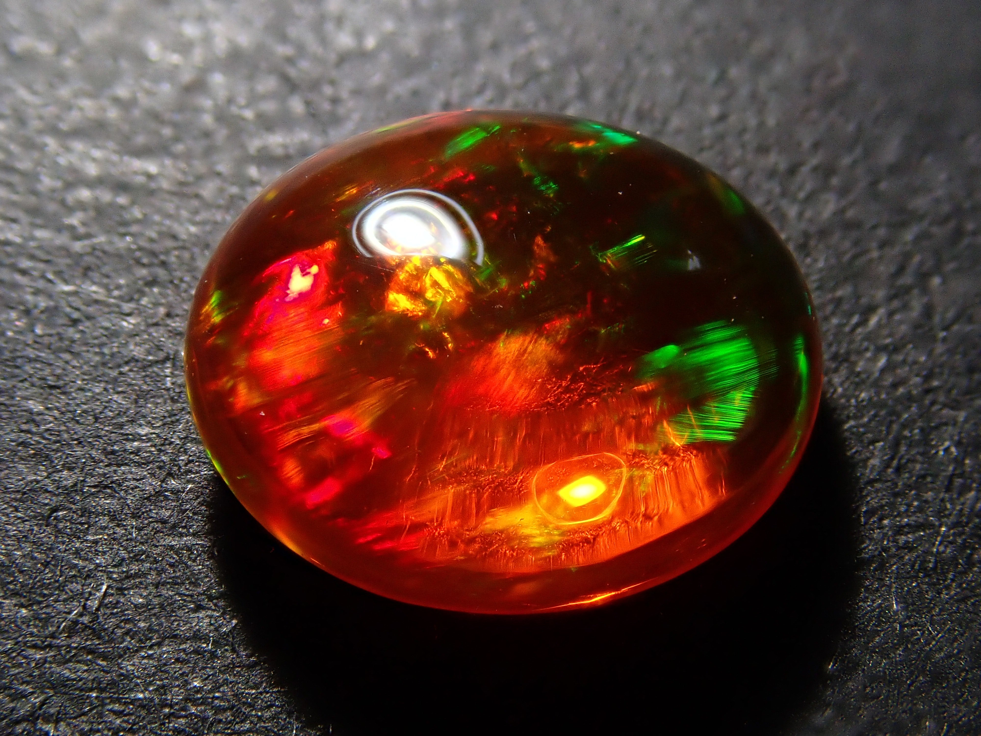 Mexican fire opal 1.283ct loose stone