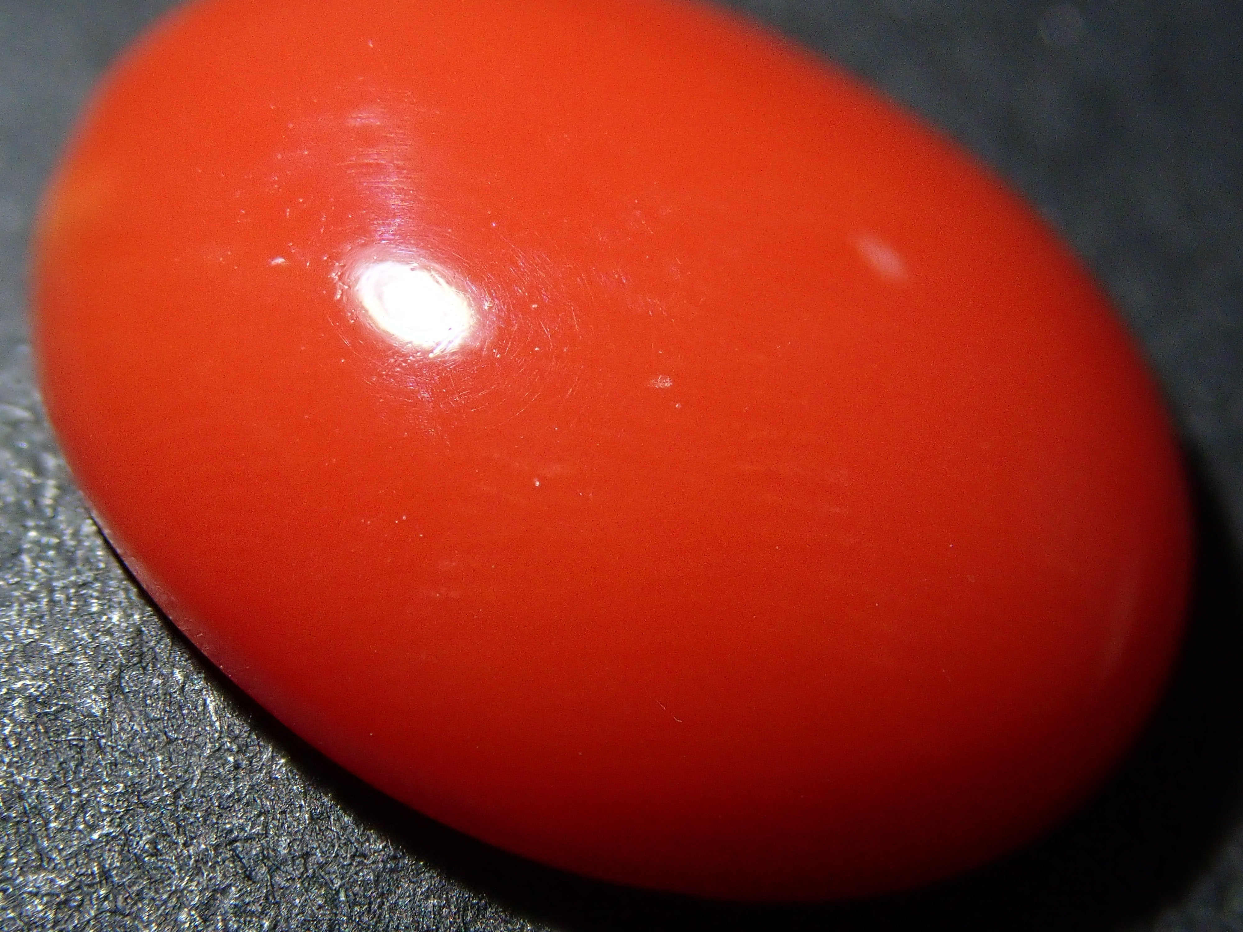 珊瑚ルース 12561717掲載】さんご (珊瑚) 6.833ctルース