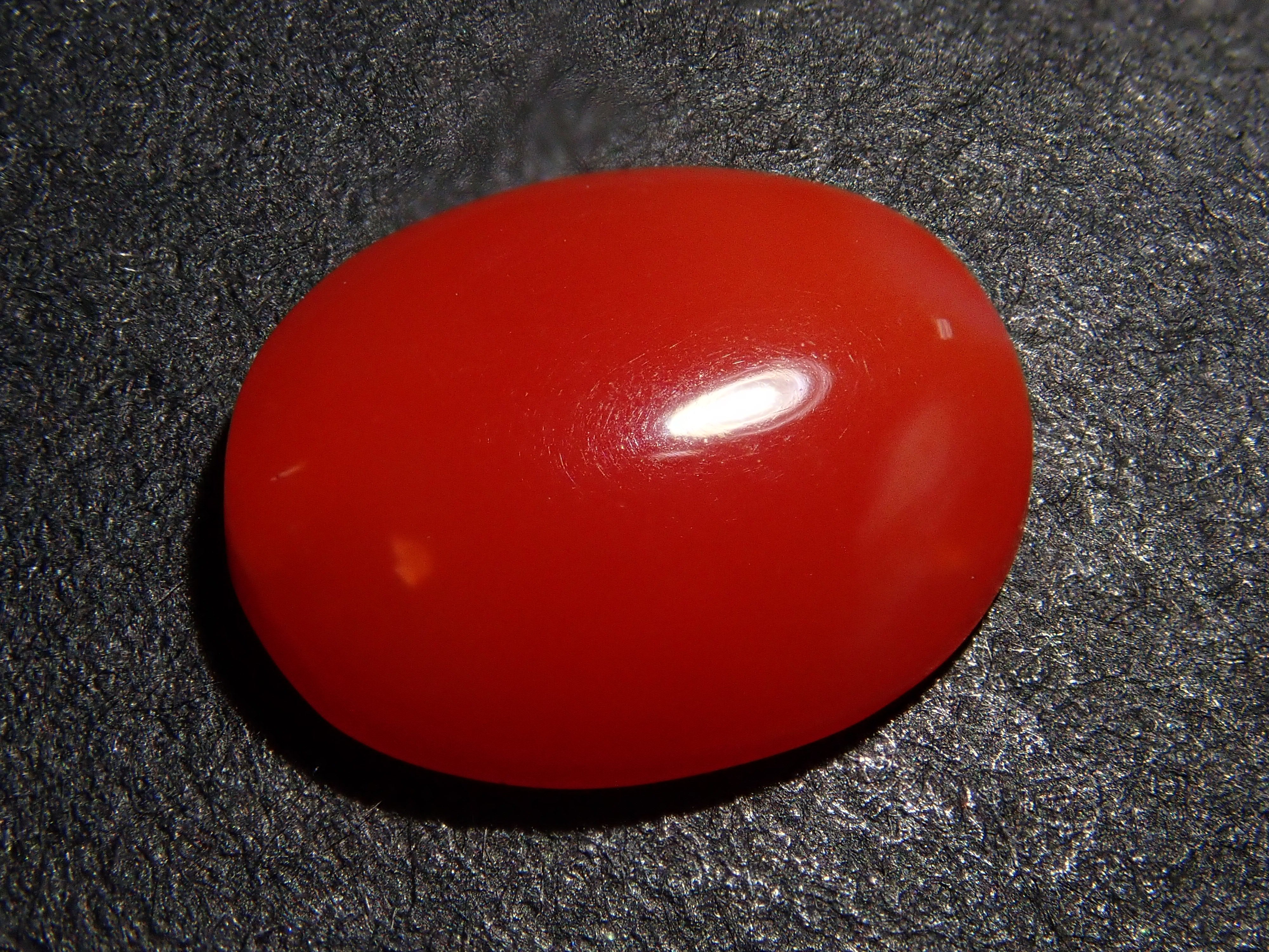 珊瑚ルース 12561719掲載】さんご (珊瑚) 1.406ctルース