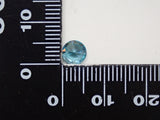 Cambodian blue zircon 5.9mm/0.910ct loose