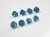 1 stone Rattanakiri blue zircon from Cambodia (3.6-3.9mm)《Multiple purchase discount available》